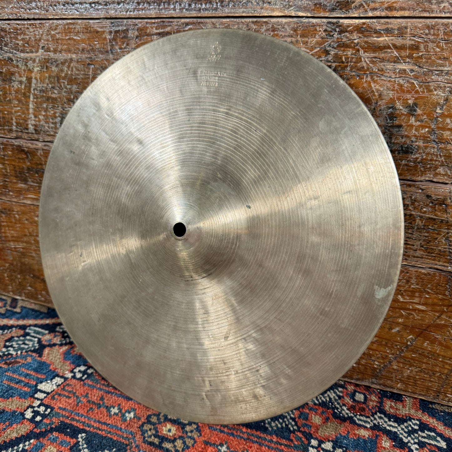 13" K Zildjian Istanbul 1960s New Stamp Band Hi-Hat Cymbal Pair 798g/826g *Video Demo*