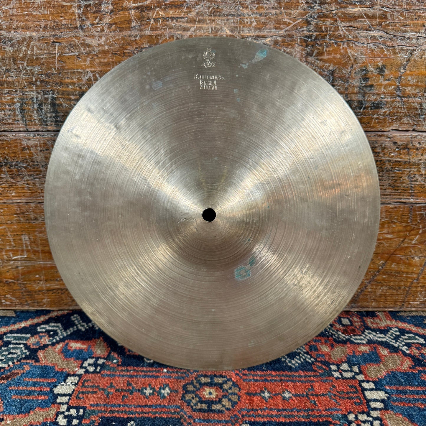 12" K Zildjian Istanbul 1960s New Stamp Medium Hi-Hat Cymbal Pair 634g/640g *Video Demo*