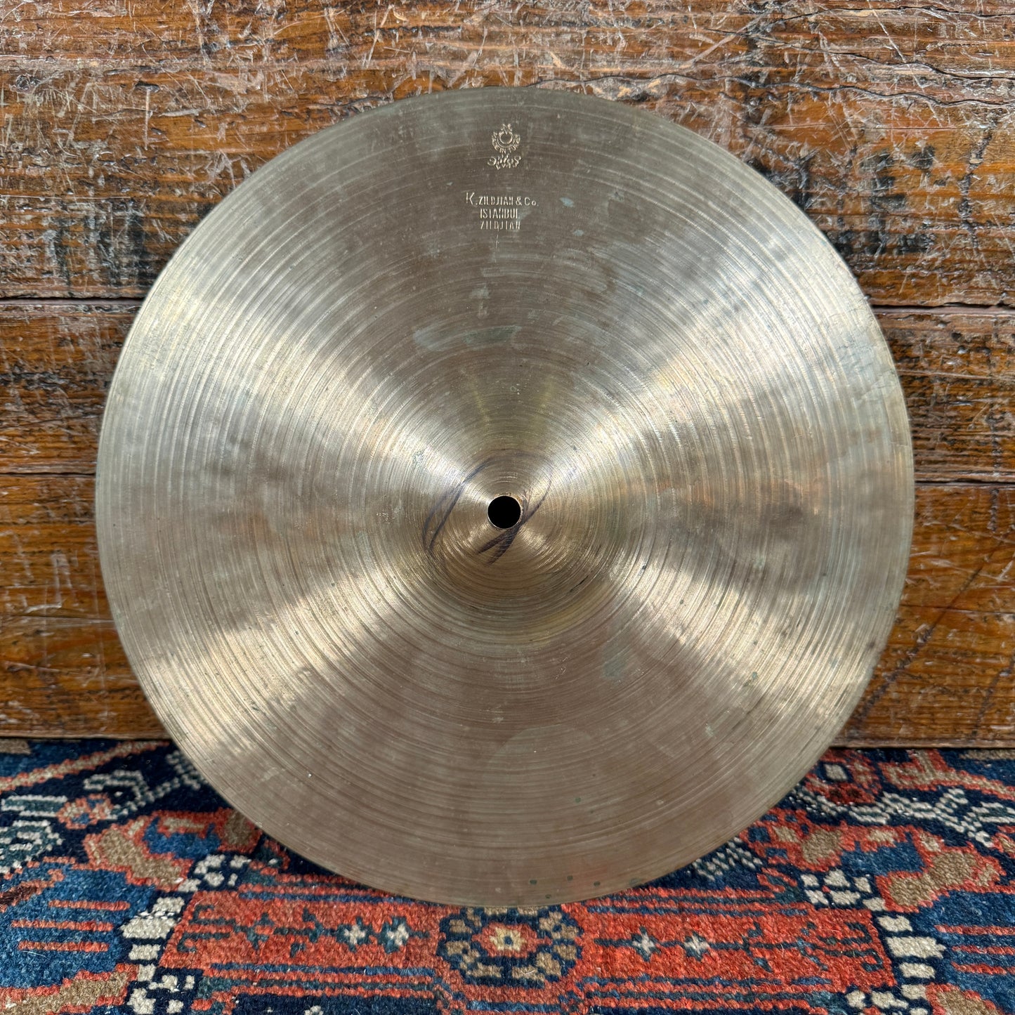 12" K Zildjian Istanbul 1960s New Stamp Medium Hi-Hat Cymbal Pair 634g/640g *Video Demo*