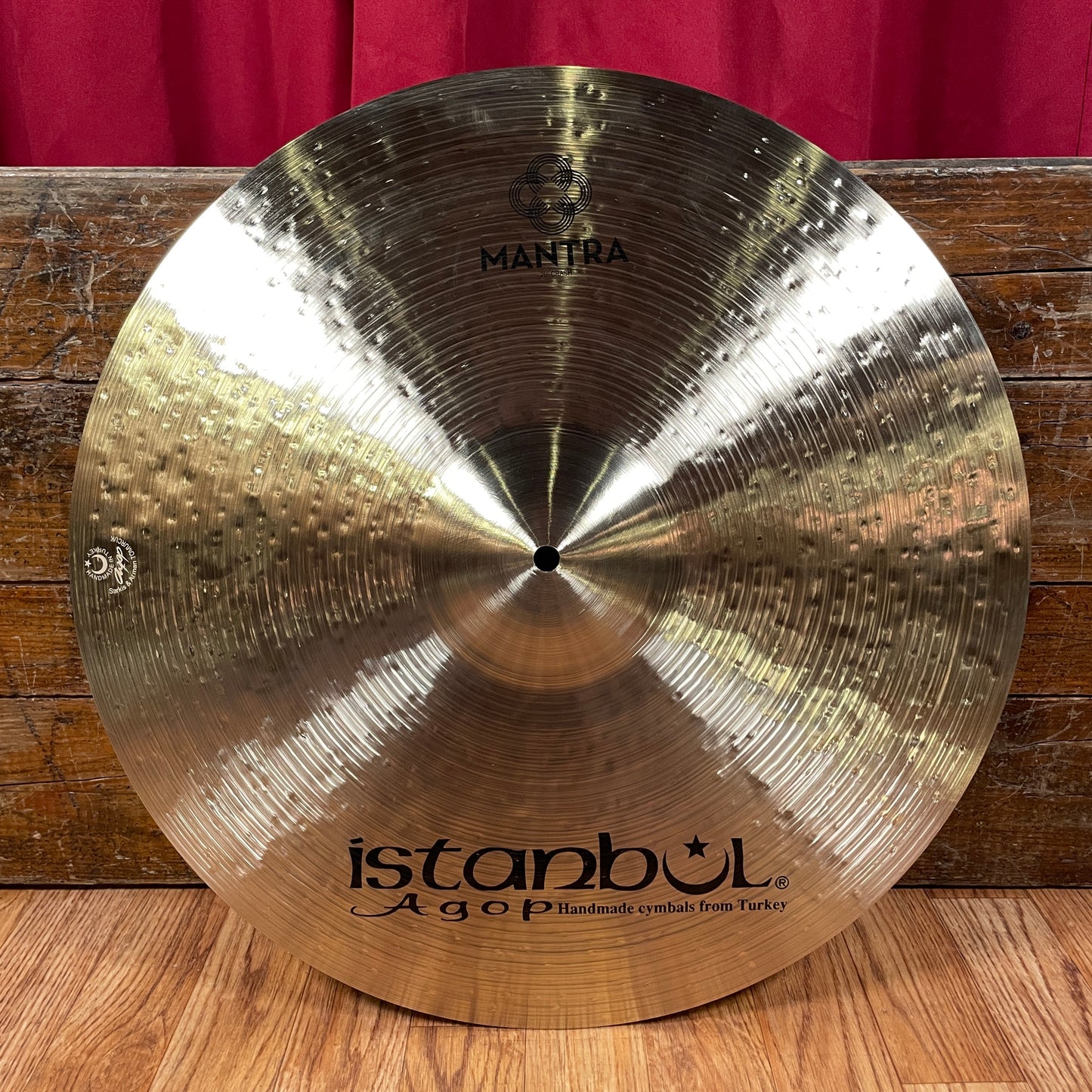 20" Istanbul Agop Mantra Cindy Blackman Santana Crash Cymbal 1802g *Video Demo*