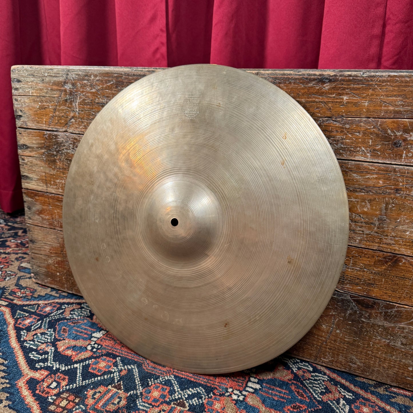 18" Zildjian A 1950s Trans Stamp Crash Ride Cymbal 1682g *Video Demo*