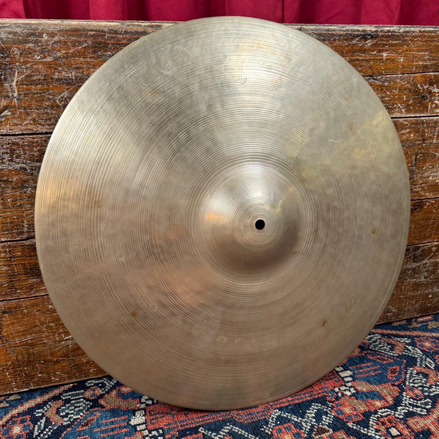 18" Zildjian A 1950s Trans Stamp Crash Ride Cymbal 1682g *Video Demo*