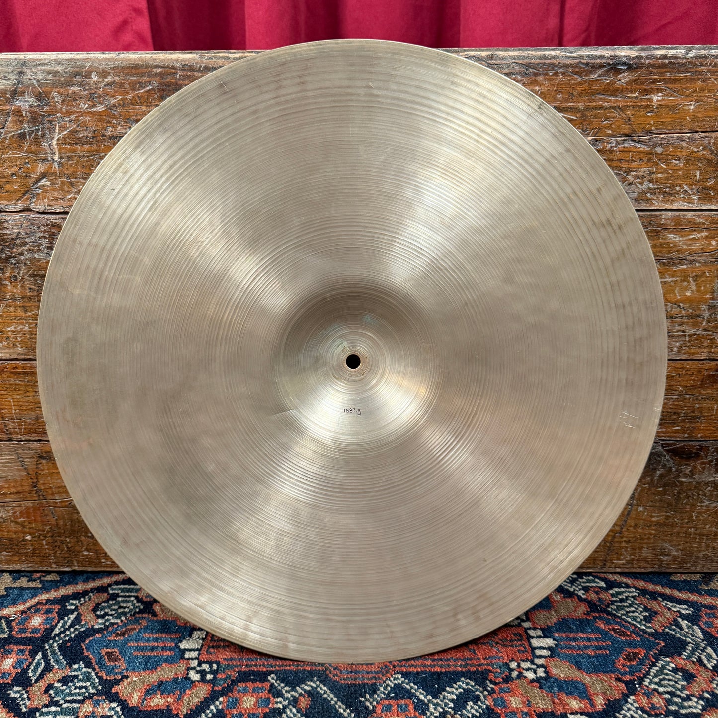 18" Zildjian A 1950s Trans Stamp Crash Ride Cymbal 1682g *Video Demo*