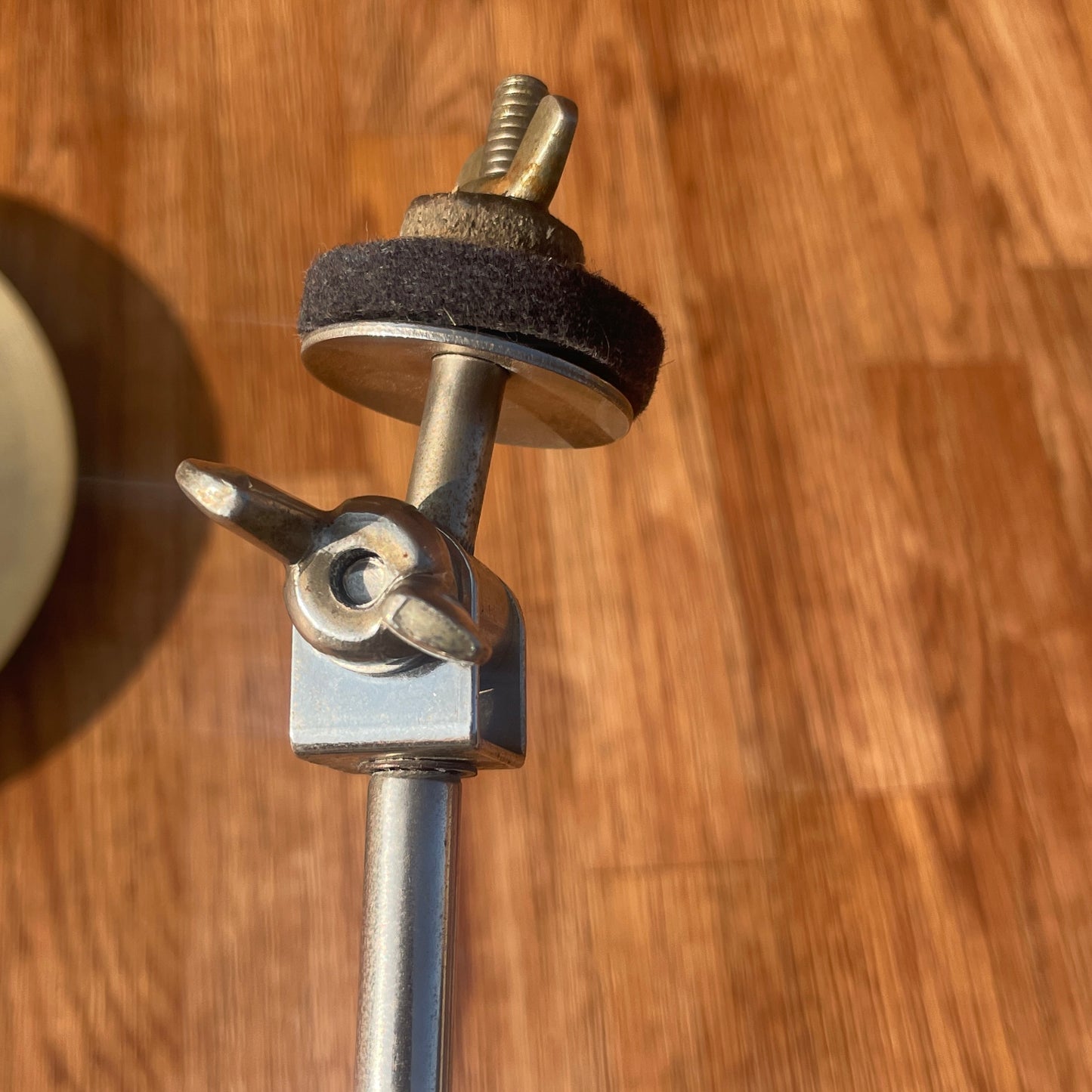 1950s WFL Ludwig No. 1380 Disappearing Cymbal Holder Arm Nickel