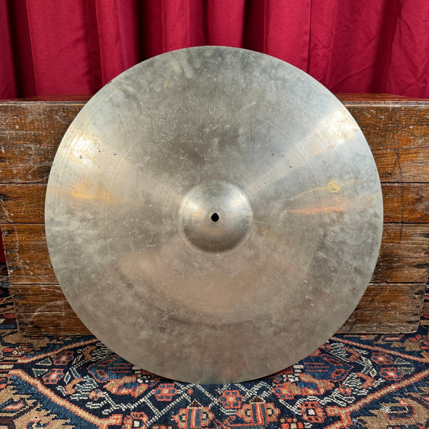 22" Roxy 1960s Jazz Ride Cymbal 1992g Made in Germany 56cm *Video Demo*