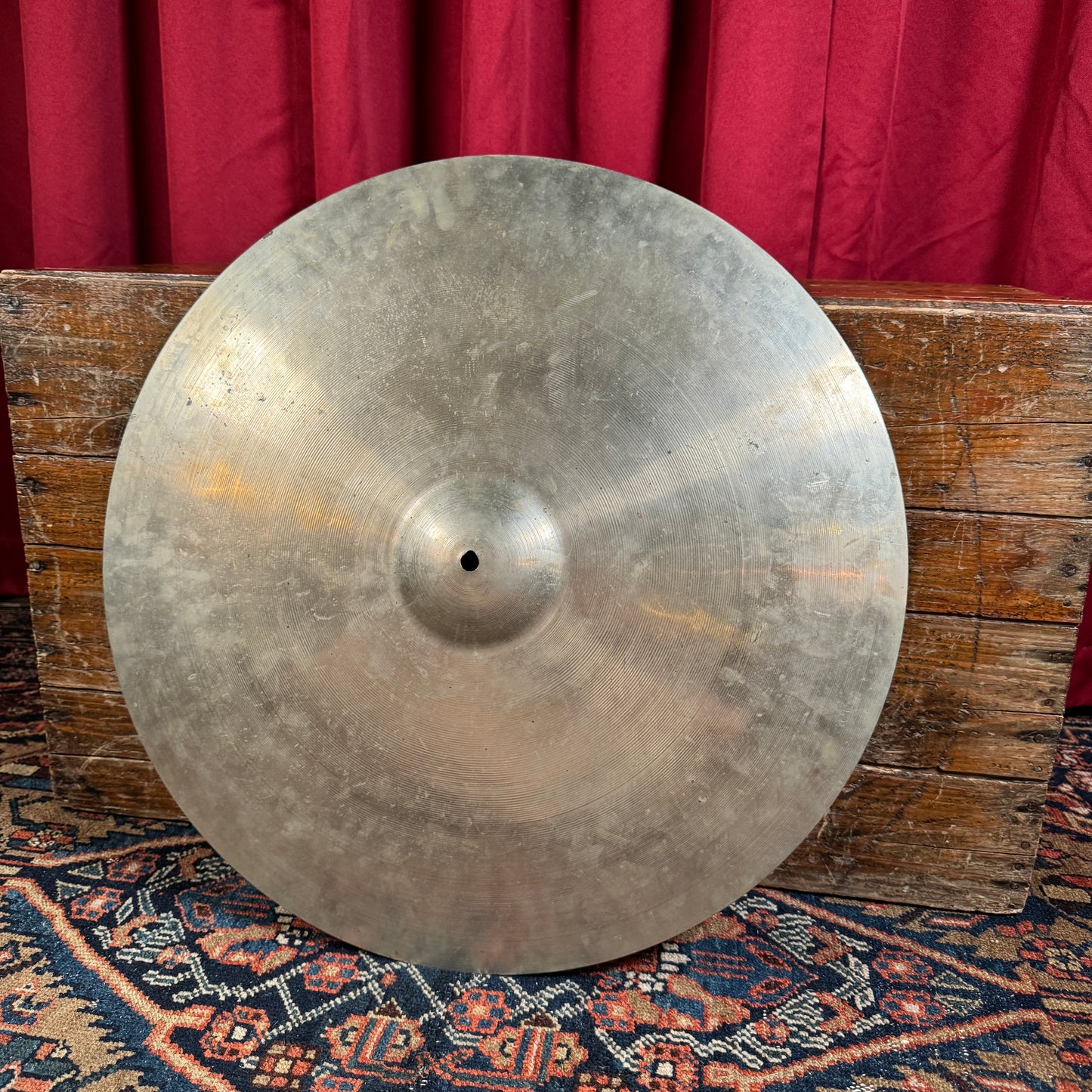 22" Roxy 1960s Jazz Ride Cymbal 1992g Made in Germany 56cm *Video Demo*