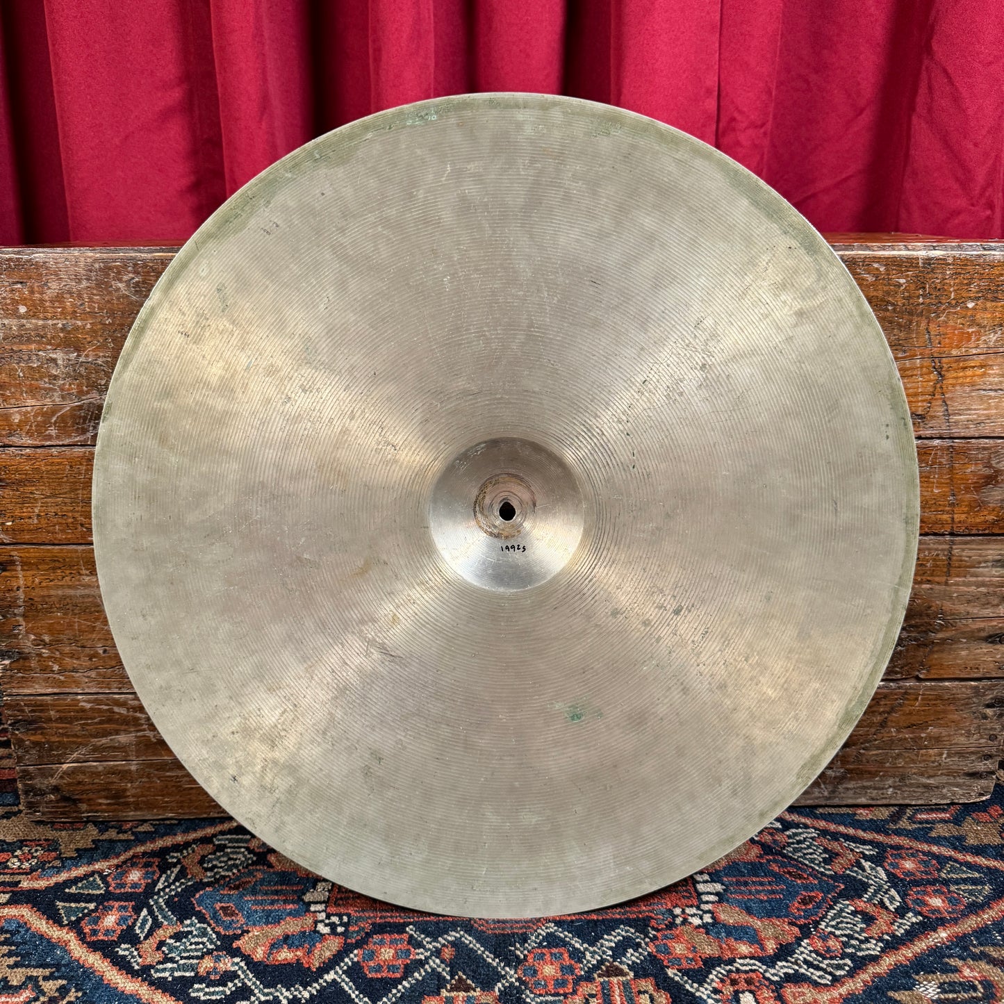 22" Roxy 1960s Jazz Ride Cymbal 1992g Made in Germany 56cm *Video Demo*