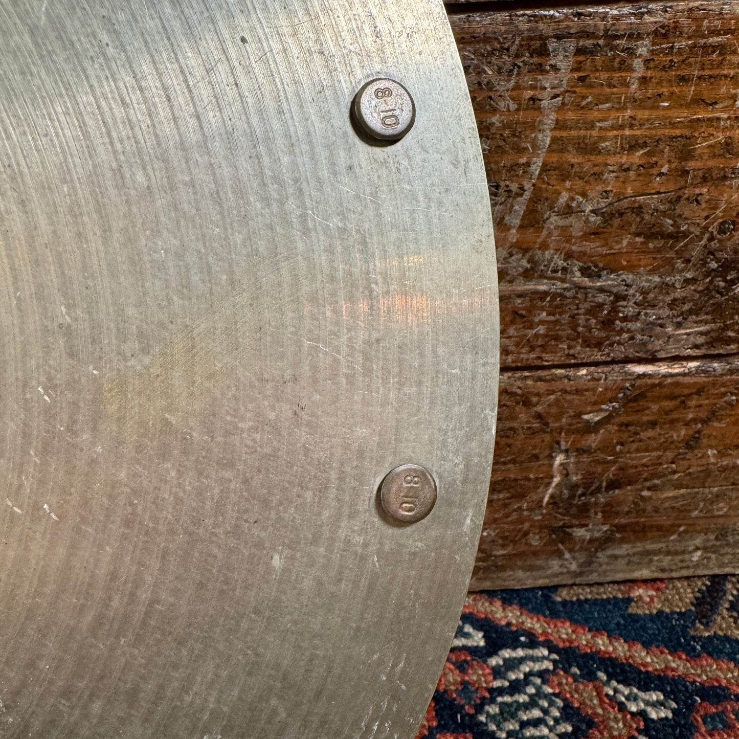 16" Paiste 1960s Ludwig Standard Crash Cymbal w/ Rivets 958g Swiss