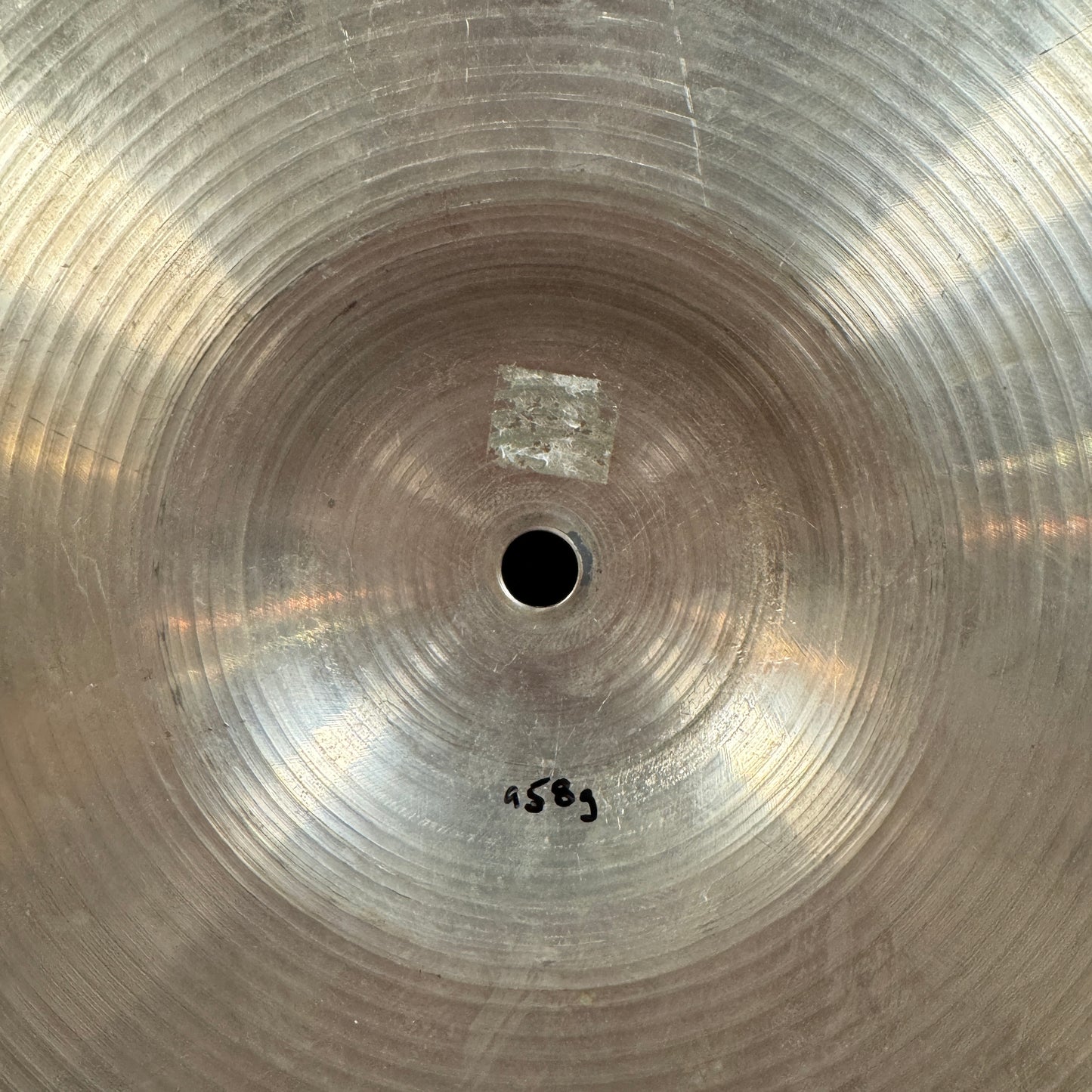 16" Paiste 1960s Ludwig Standard Crash Cymbal w/ Rivets 958g Swiss