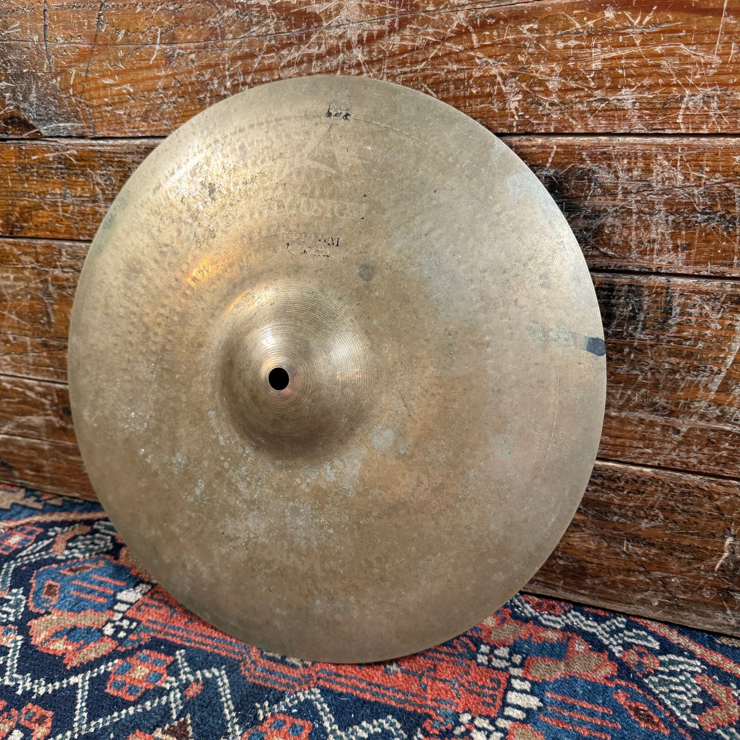 14" Zildjian A Custom Hi-Hat Top Cymbal 1020g