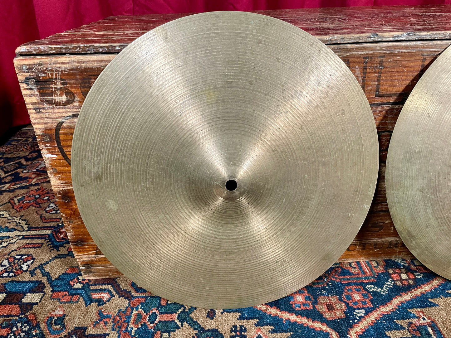 14" Zildjian A 1970s Quick Beat Hi-Hat Cymbal Pair 1200g/1335g *Video Demo*