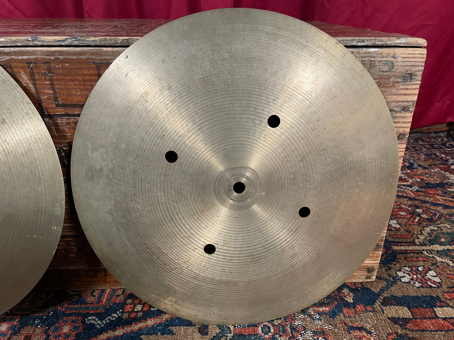 14" Zildjian A 1970s Quick Beat Hi-Hat Cymbal Pair 1200g/1335g *Video Demo*