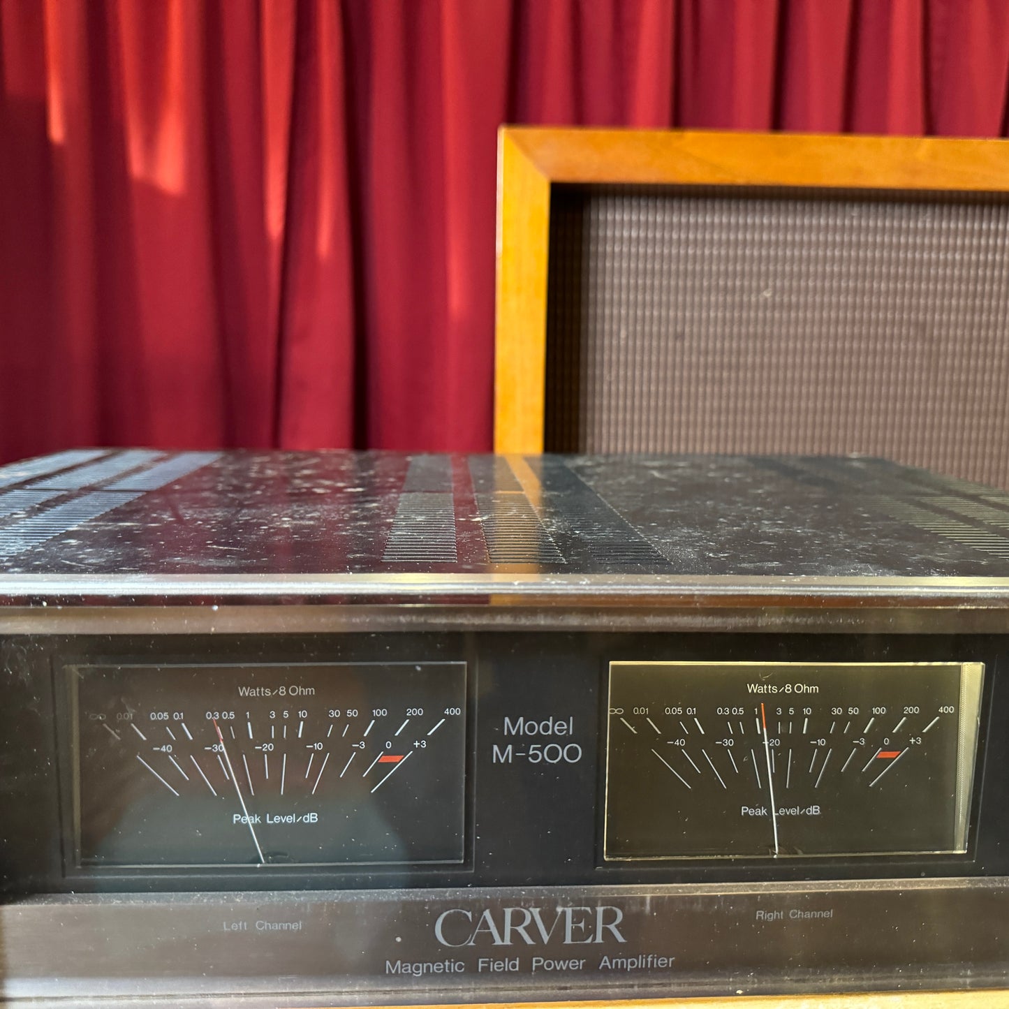 1980s Carver M-500 Stereo Power Amplifier *Video Demo*