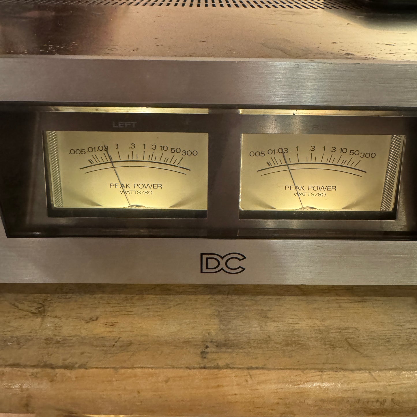 Vintage Toshiba SC-665 Stereo Power Amplifier