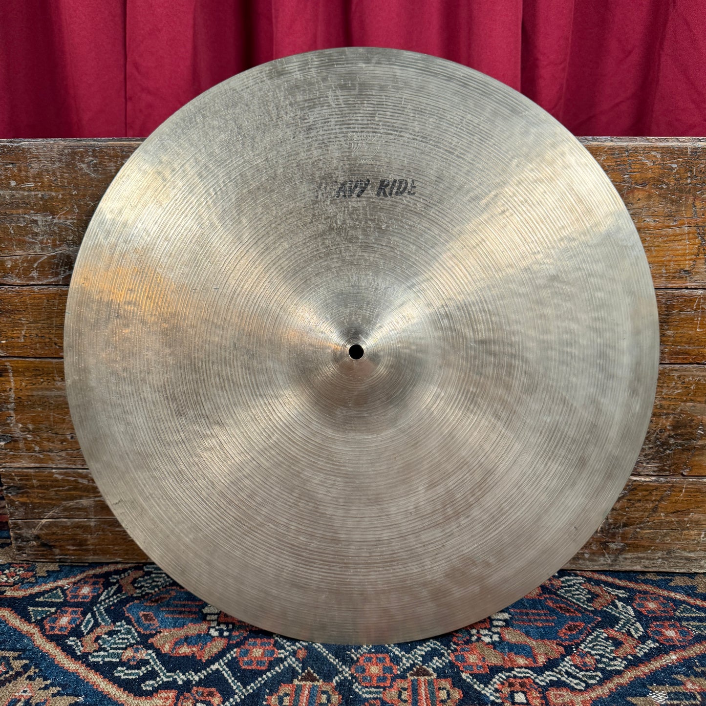 21" Sabian HH 1980s Heavy Ride Cymbal 3062g 1st Generation *Video Demo*