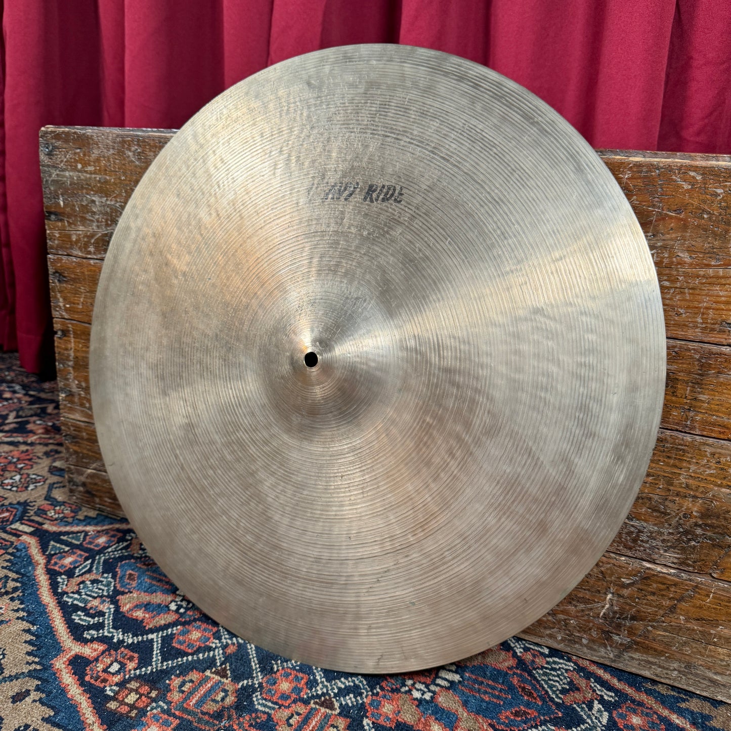 21" Sabian HH 1980s Heavy Ride Cymbal 3062g 1st Generation *Video Demo*