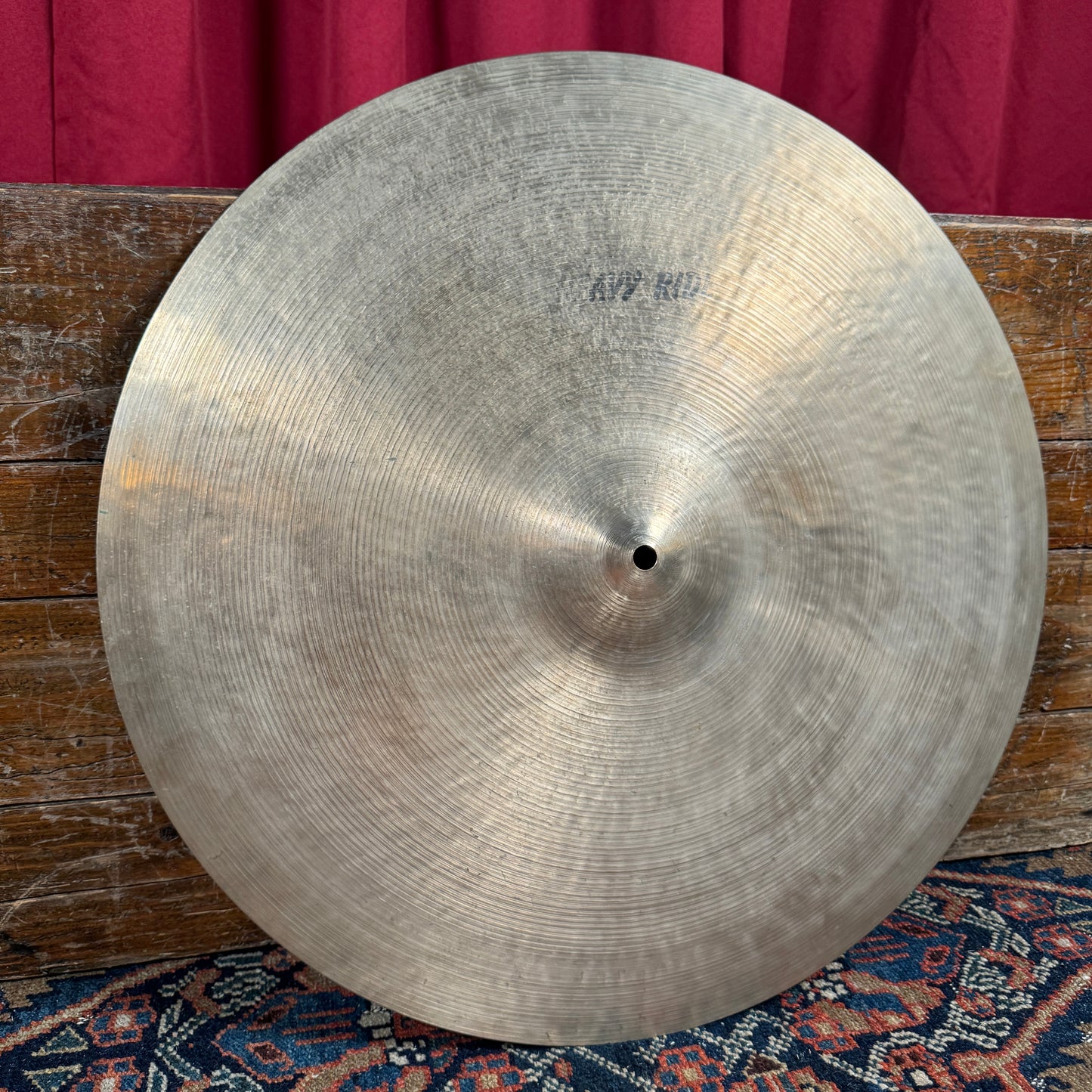 21" Sabian HH 1980s Heavy Ride Cymbal 3062g 1st Generation *Video Demo*