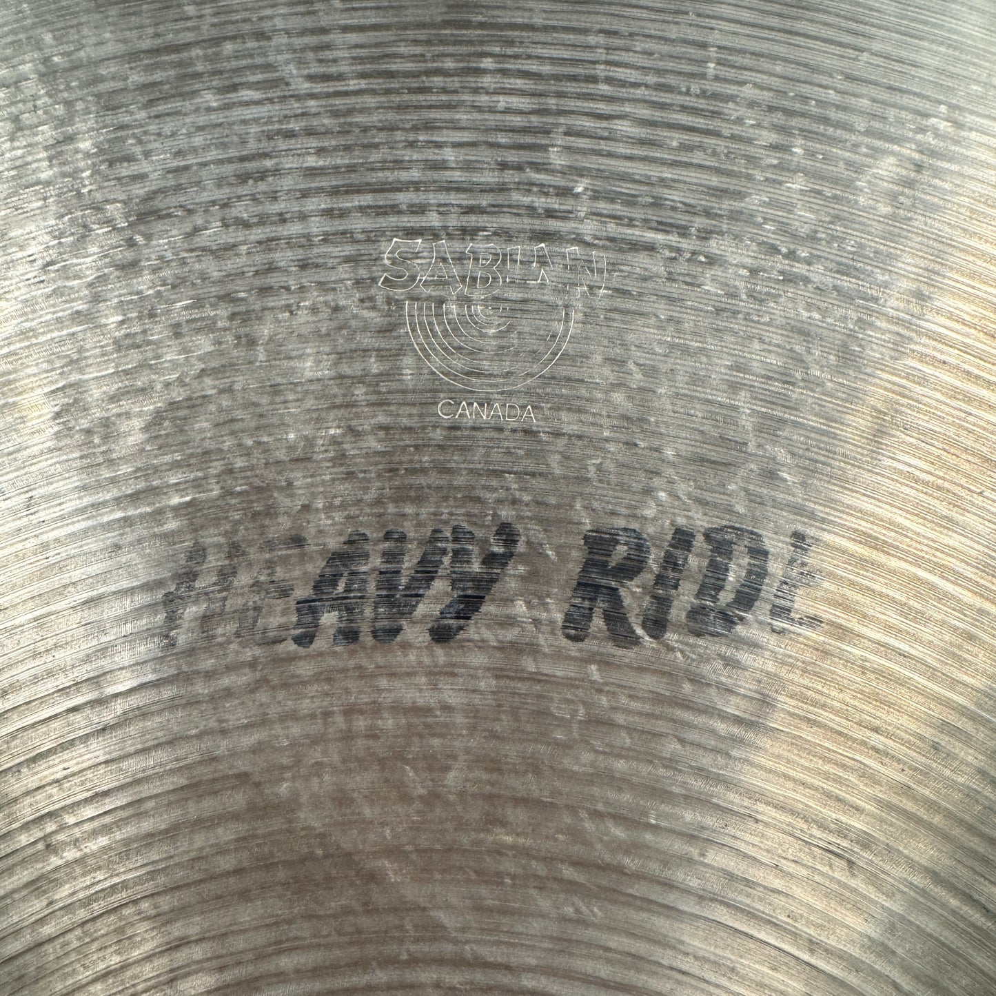 21" Sabian HH 1980s Heavy Ride Cymbal 3062g 1st Generation *Video Demo*