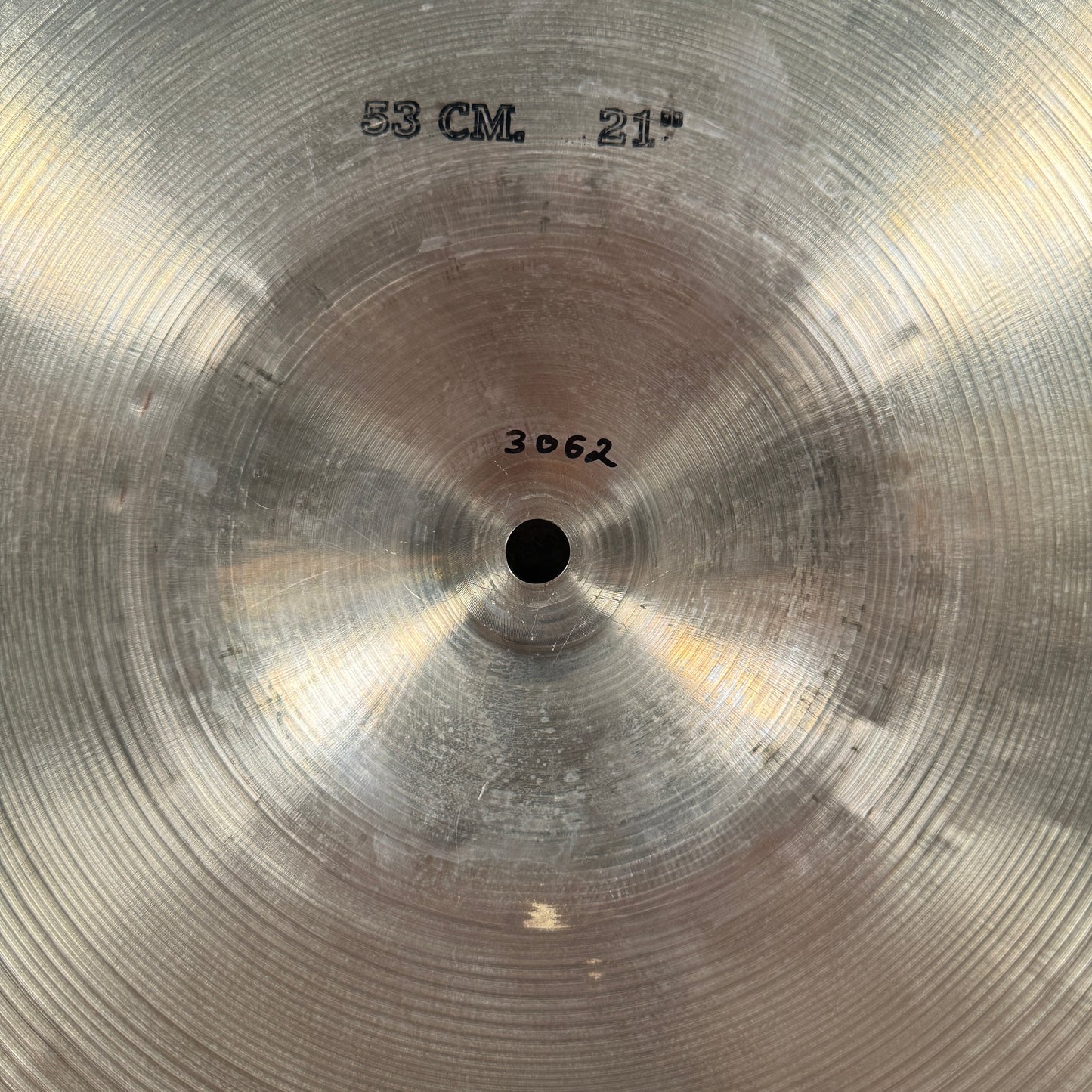 21" Sabian HH 1980s Heavy Ride Cymbal 3062g 1st Generation *Video Demo*