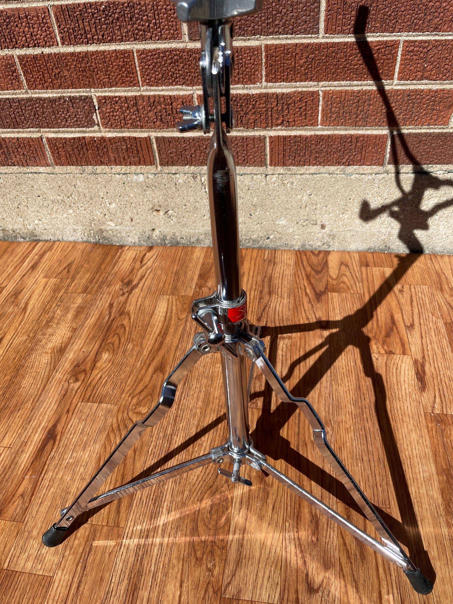 1970s Slingerland No. 1382 Rocket Snare Stand Red Label