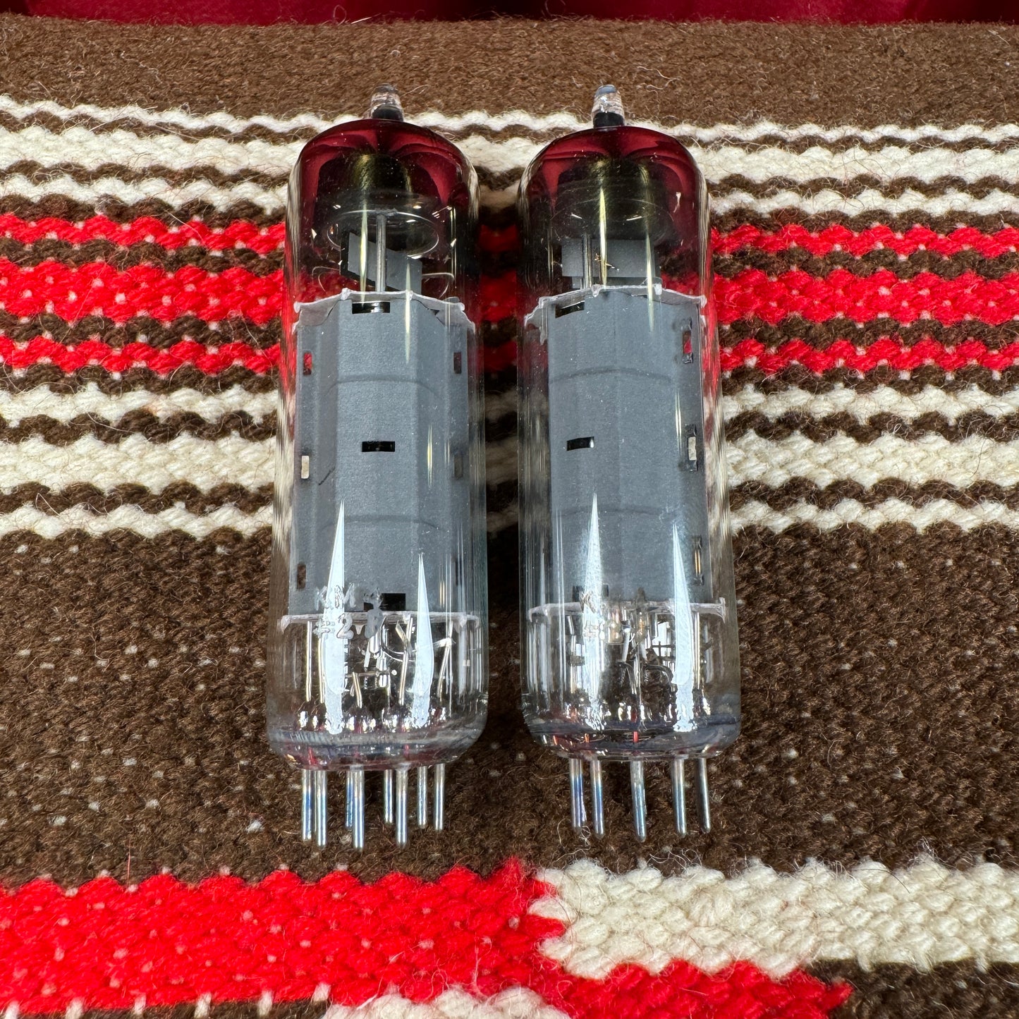 Siemens Röhre EL84 Amplifier Power Tubes Pair Duet 6BQ5 #100