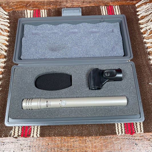 Shure SM81 Small Diaphragm Condenser Microphone w/ Case #2