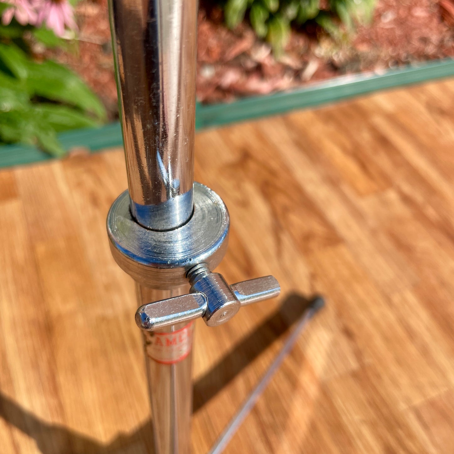 Camco No. 700 Deluxe Cymbal Stand Flush Base * CLEAN !