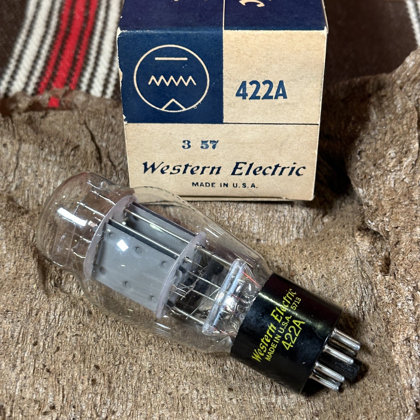 NOS Western Electric 422A Rectifier Tube w/ Original Box #5