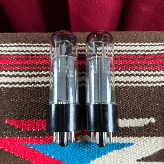 Sovtek EL34G Amplifier Power Tubes Pair Duet #114