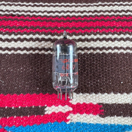 Vintage Amperex 6EU7 Preamp Tube Valve #122