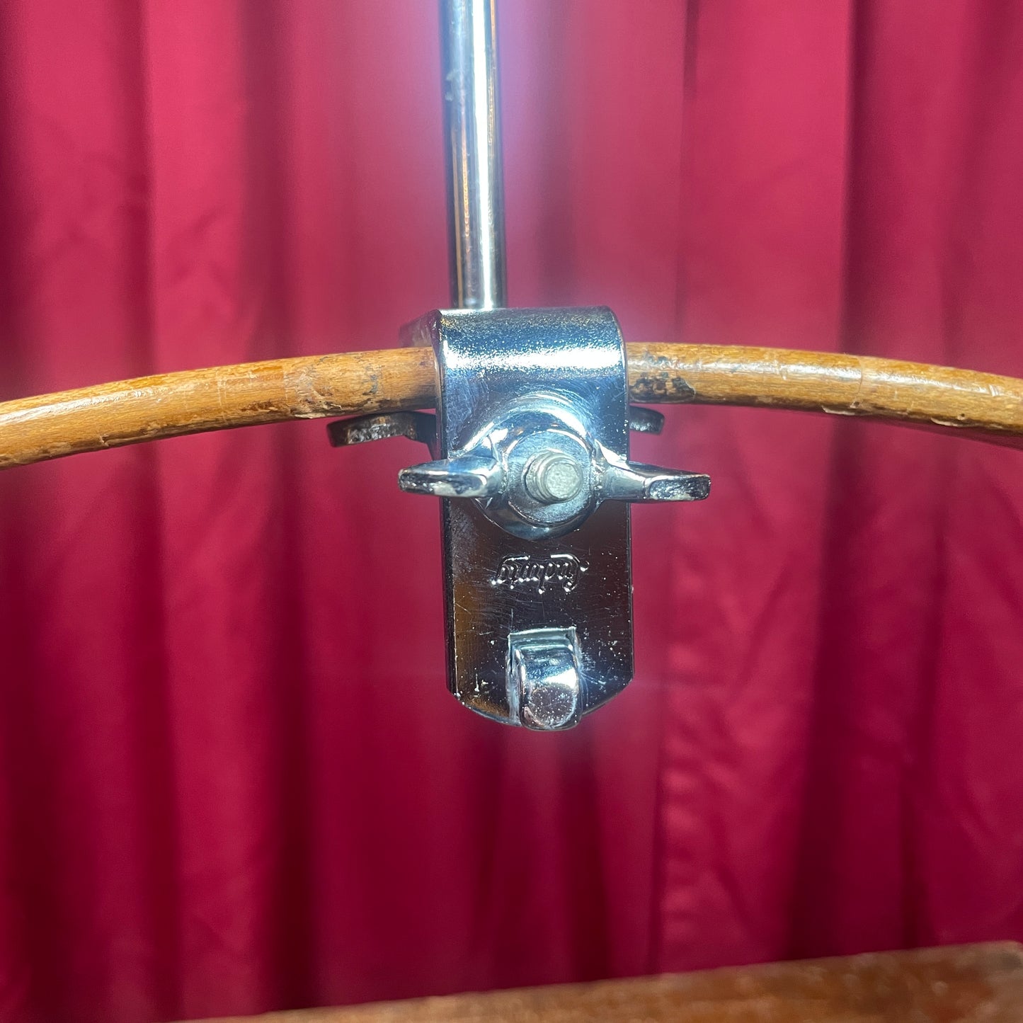 1960s Ludwig Bass Drum Hoop Mount Cymbal Holder