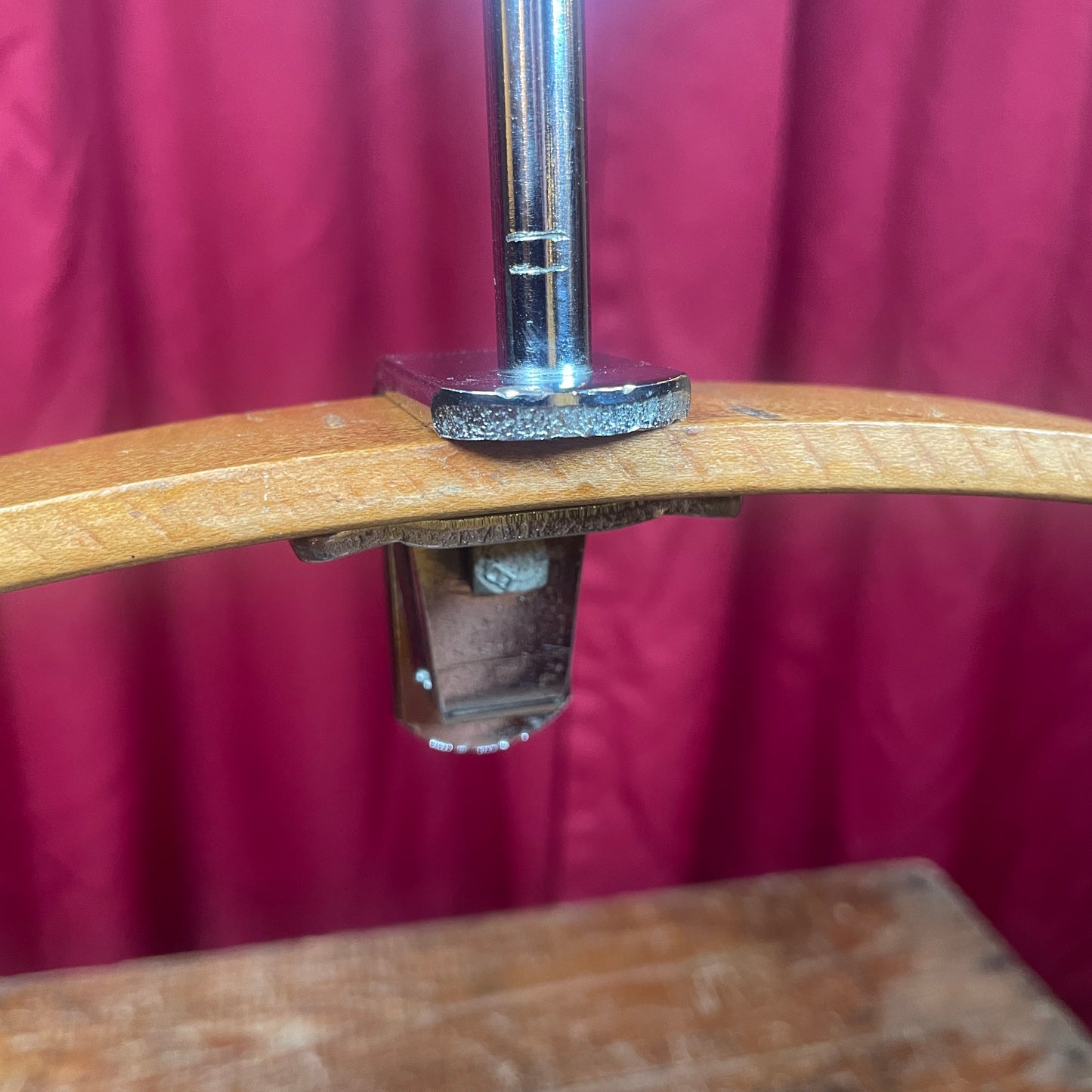 1960s Ludwig Bass Drum Hoop Mount Cymbal Holder