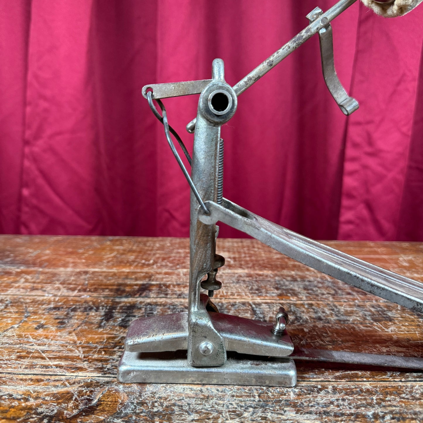 1920s Ludwig Juvenile Bass Drum Pedal No. 318 Nickel