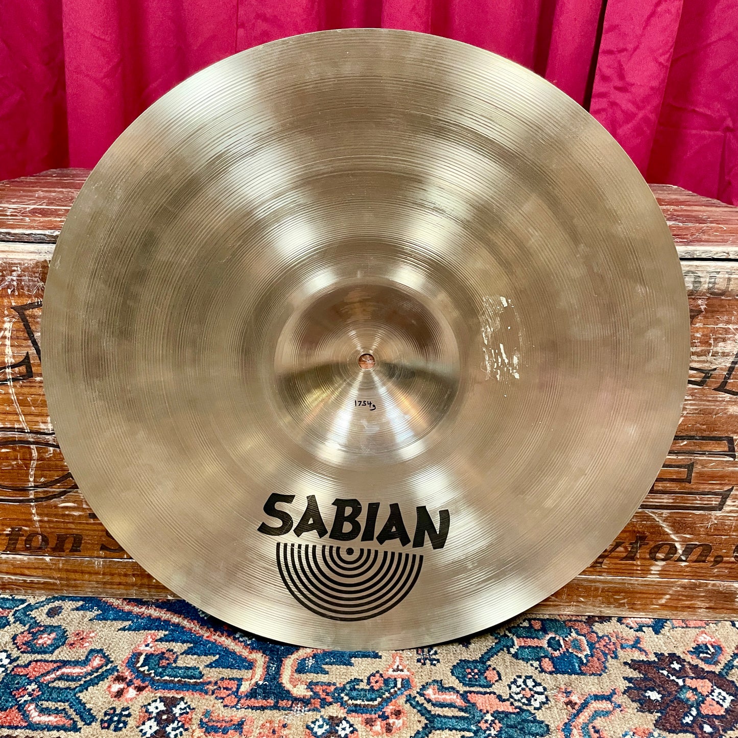 18" Sabian AAX Metal Crash Cymbal 1754g *Video Demo*