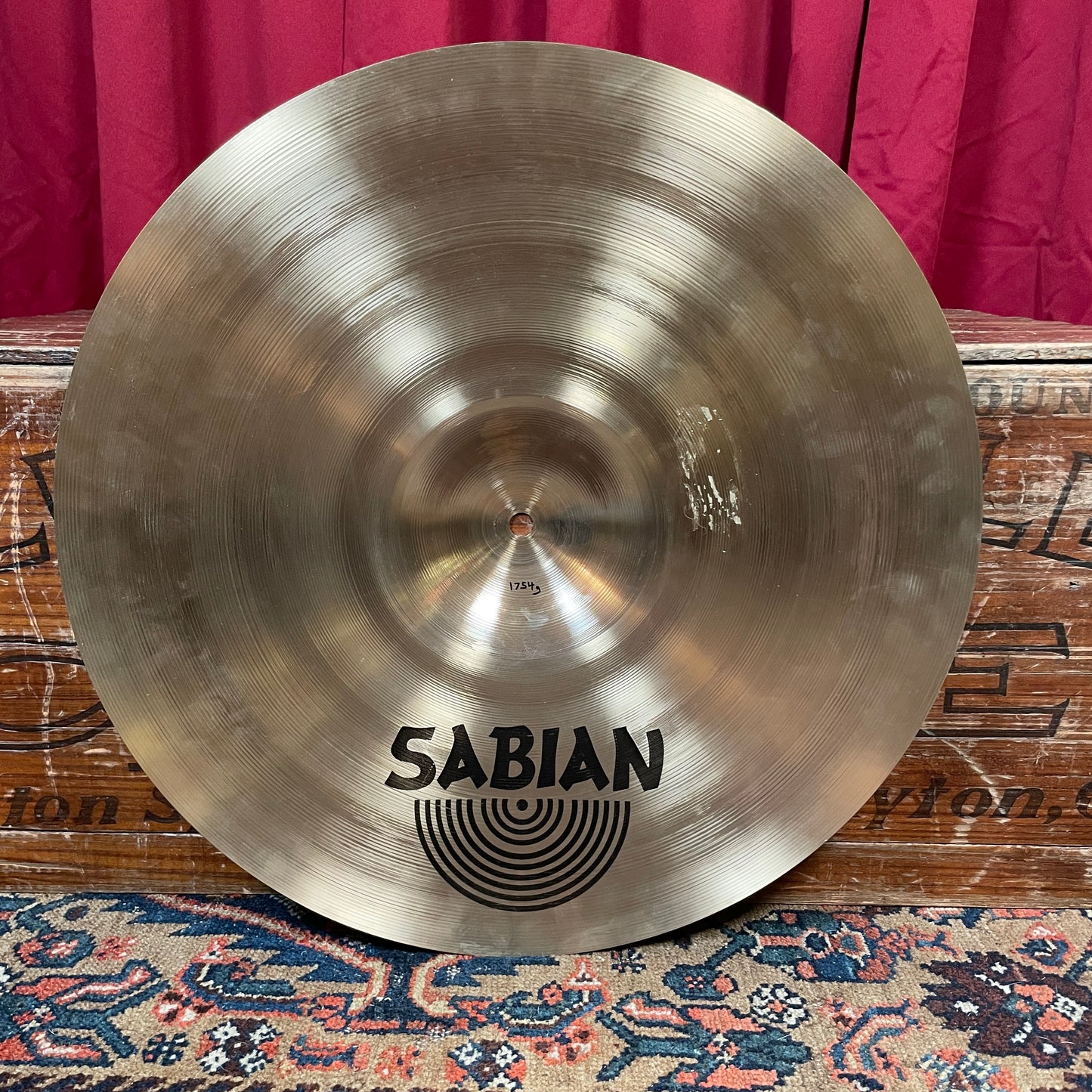 18" Sabian AAX Metal Crash Cymbal 1754g *Video Demo*