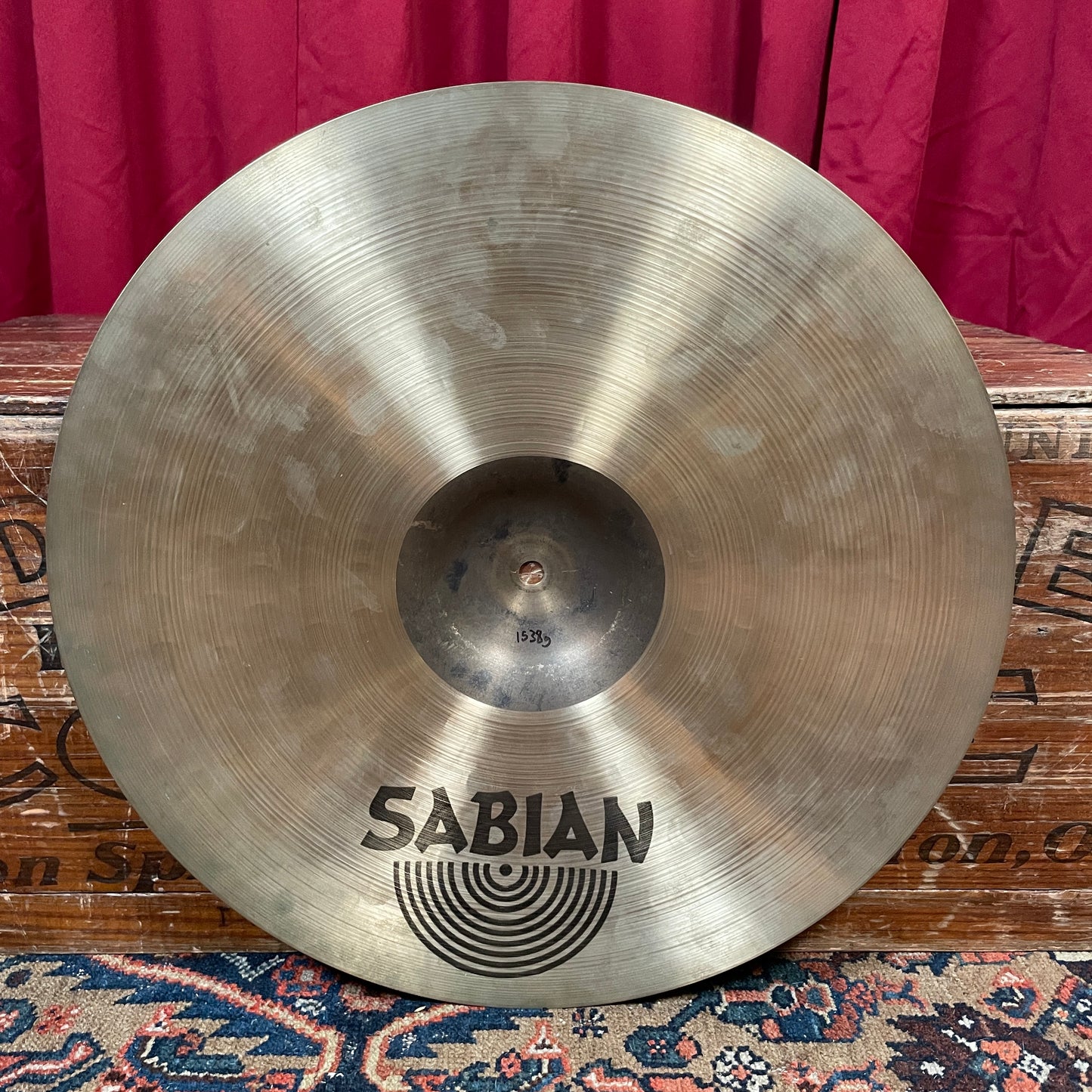 18" Sabian AA El Sabor Crash Cymbal 1538g *Video Demo*