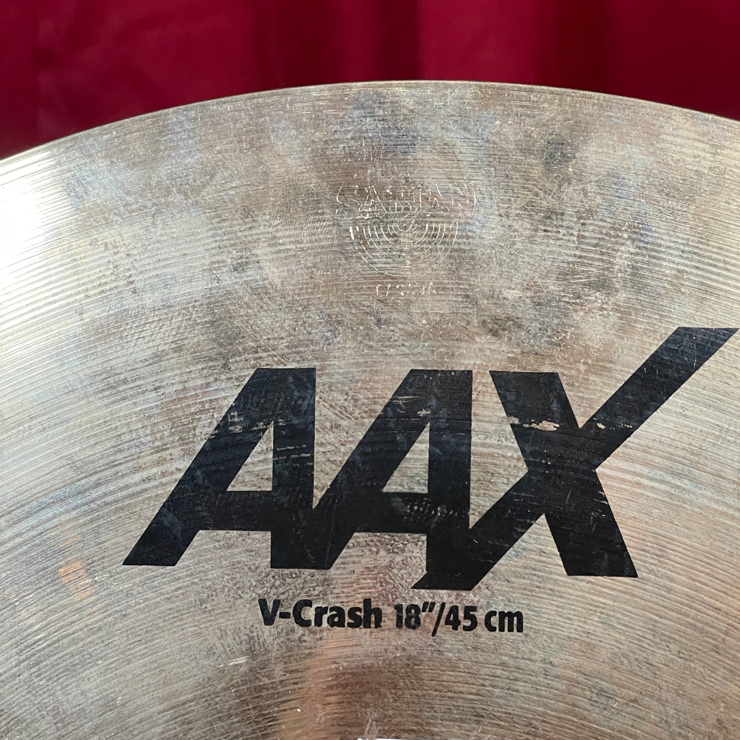 18" Sabian AAX V Crash Cymbal Brilliant 1382g *Video Demo*