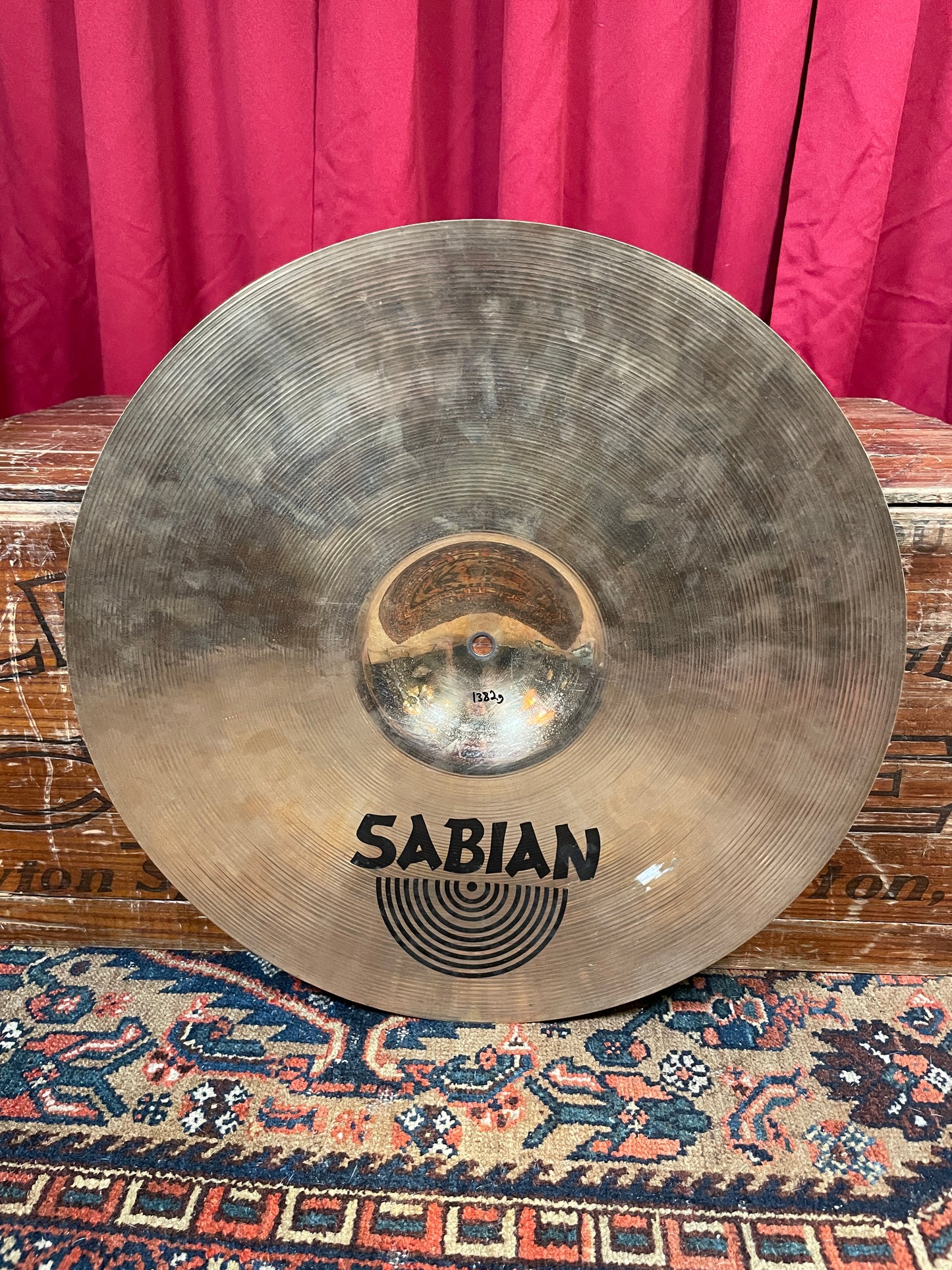 18" Sabian AAX V Crash Cymbal Brilliant 1382g *Video Demo*