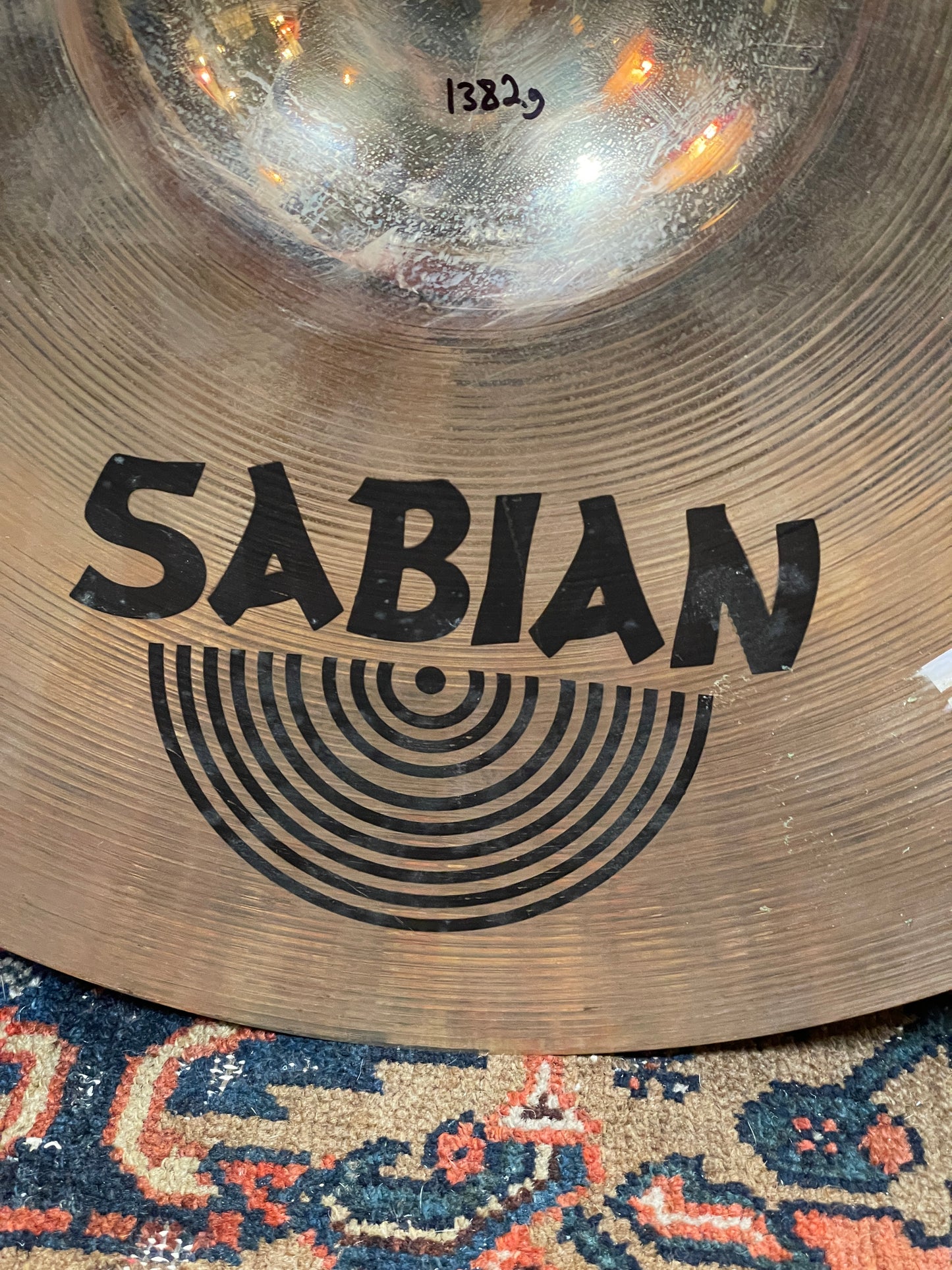 18" Sabian AAX V Crash Cymbal Brilliant 1382g *Video Demo*