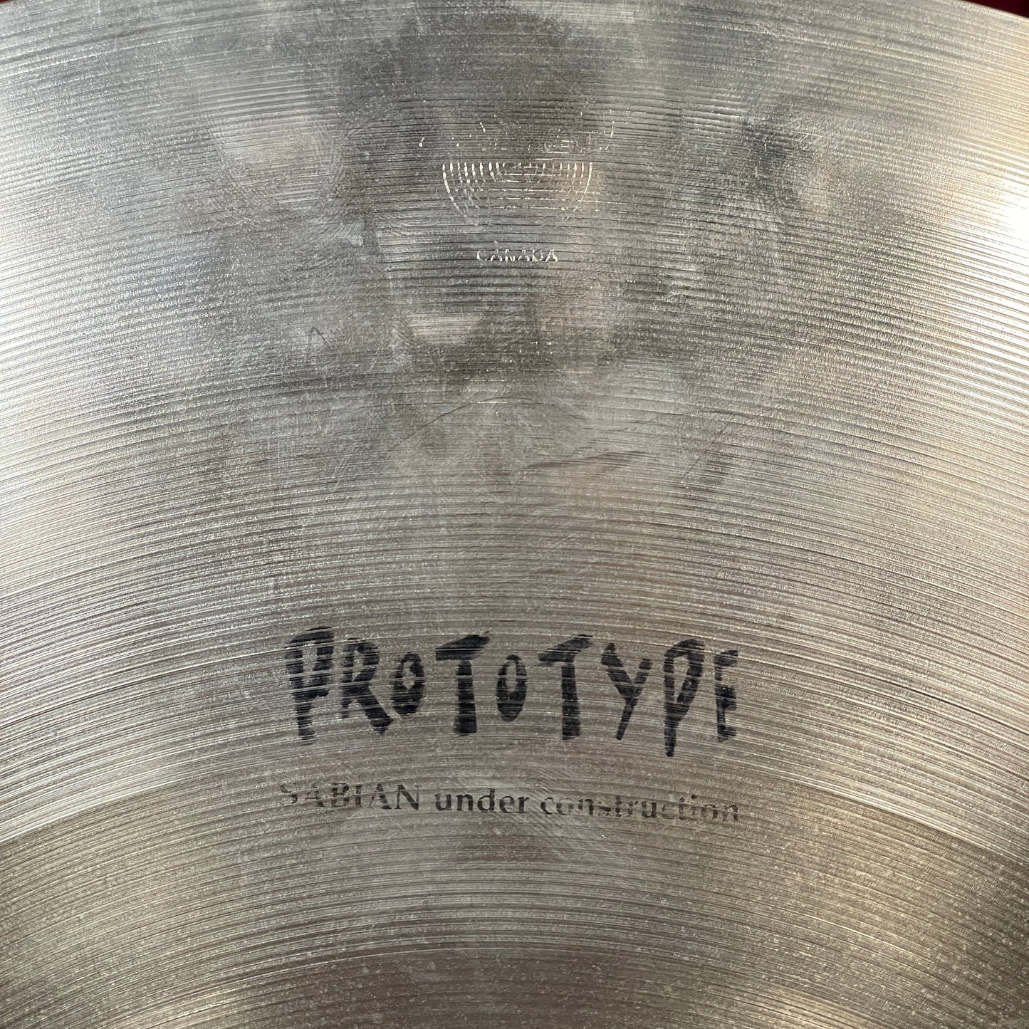 22" Sabian AA 2005 Vault Tour Prototype Neil Peart Ride Cymbal 3514g