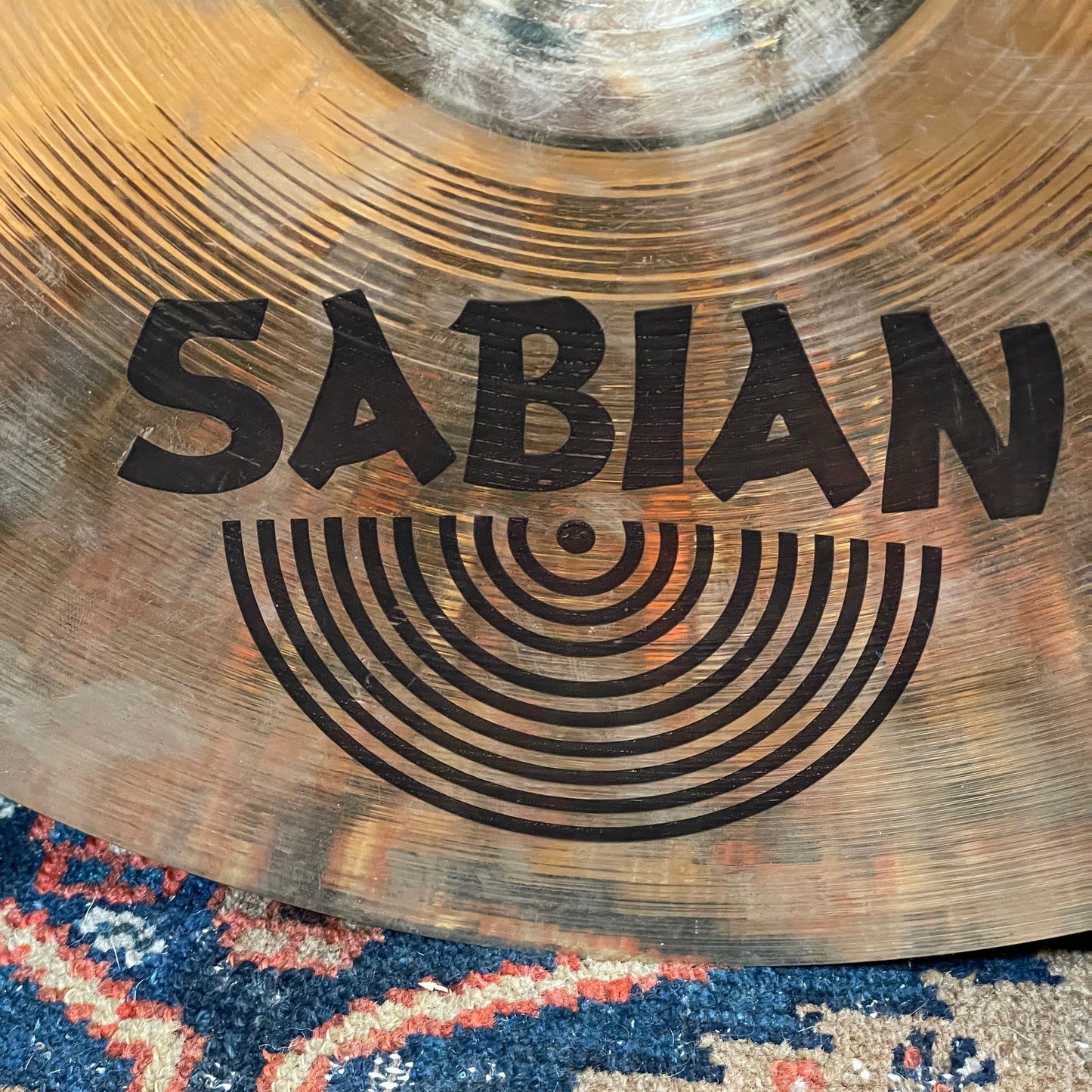 16" Sabian AA Thin Crash Cymbal 944g Brilliant *Video Demo*