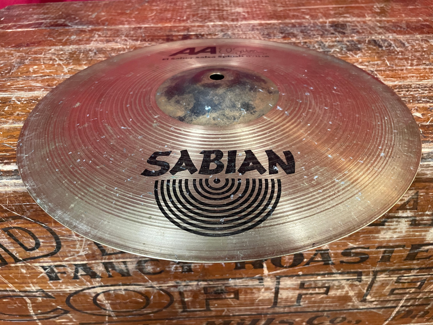 13" Sabian AA El Sabor Salsa Splash Cymbal 586g *Video Demo*