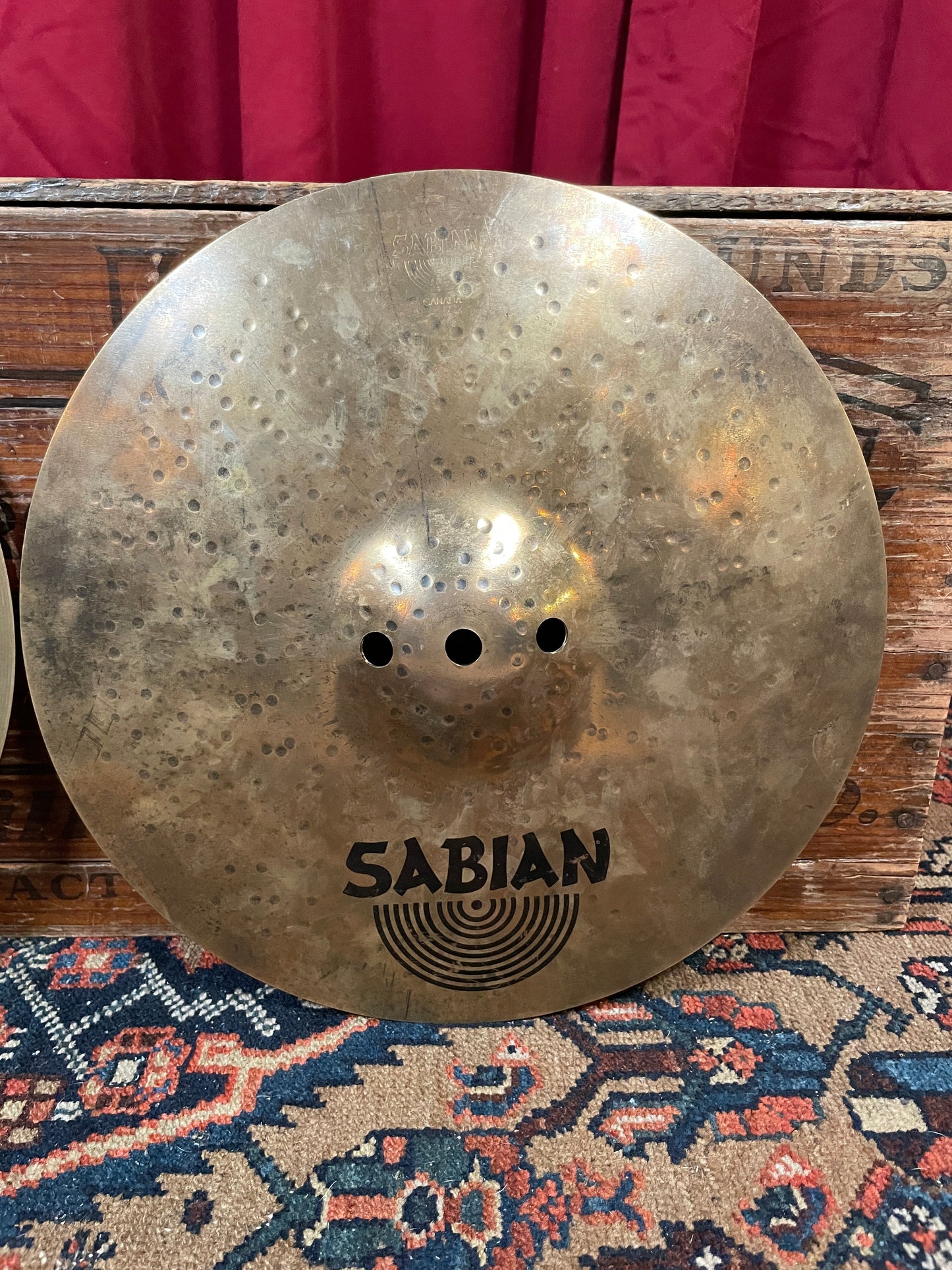 13" Sabian AAX Fusion Hi-Hat Cymbal Pair 944g/1474g *Video Demo*