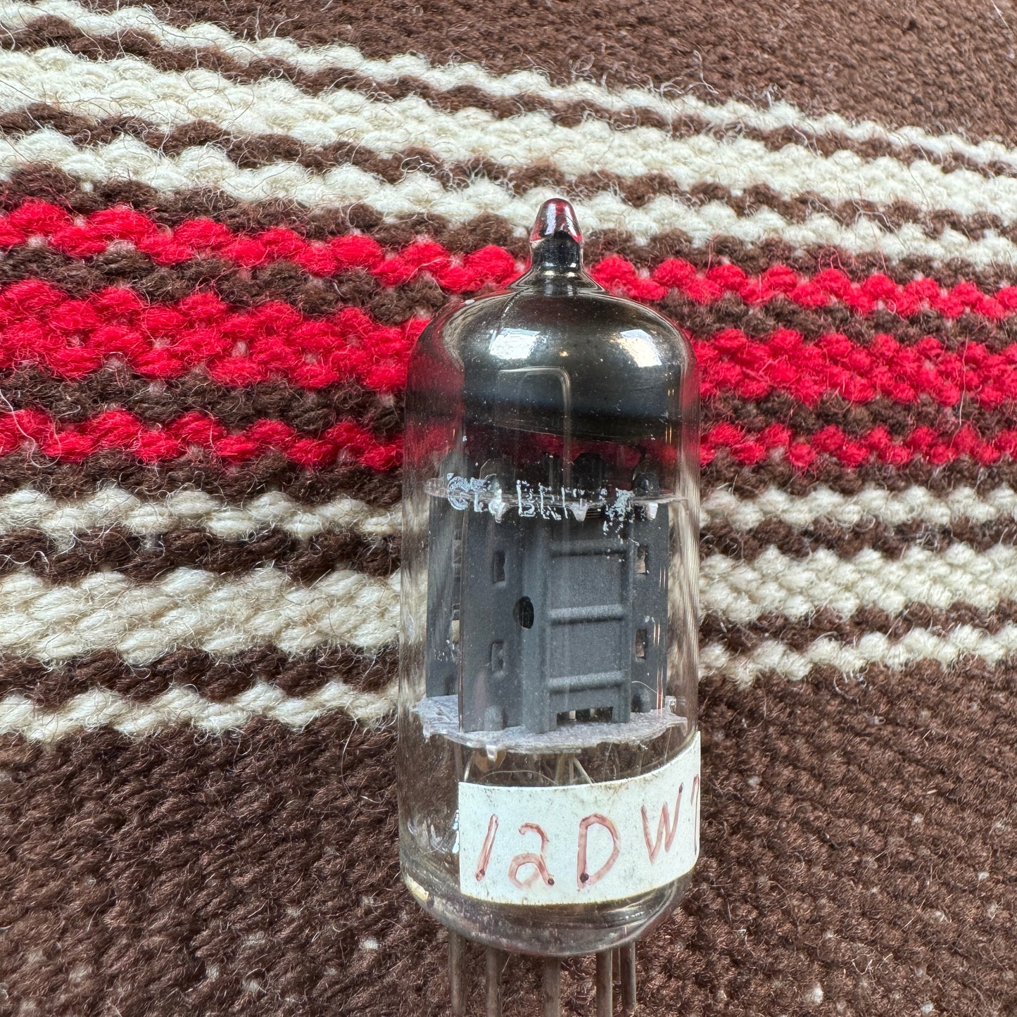 Vintage 1970s Magnavox Mullard 12DW7 Preamp Tube ECC832 Valve #144