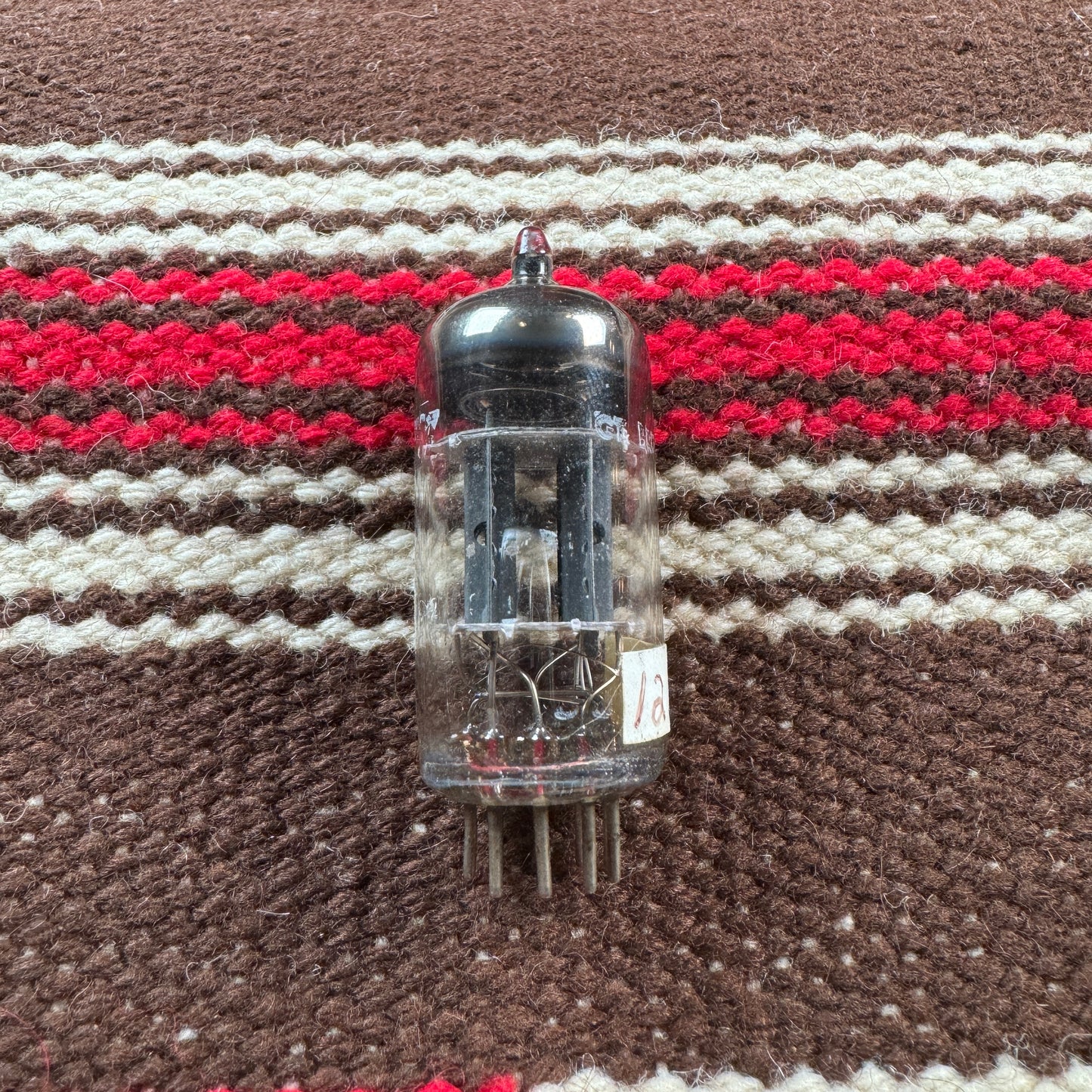 Vintage 1970s Magnavox Mullard 12DW7 Preamp Tube ECC832 Valve #144