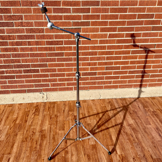 1980s Yamaha CS-712 Single Braced Boom Cymbal Stand Silver Label MIJ