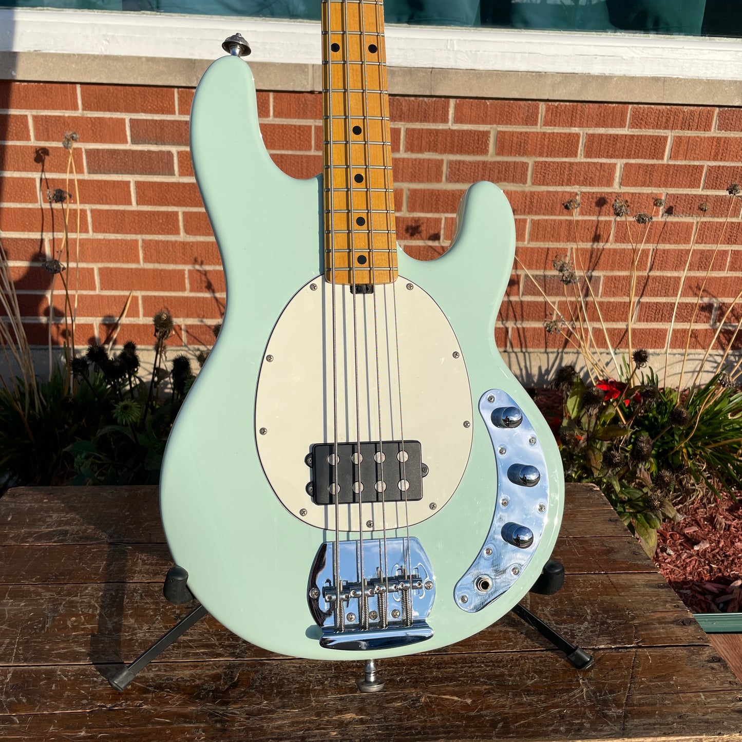 Sterling By Music Man StingRay RAY4 Bass Guitar Mint Green