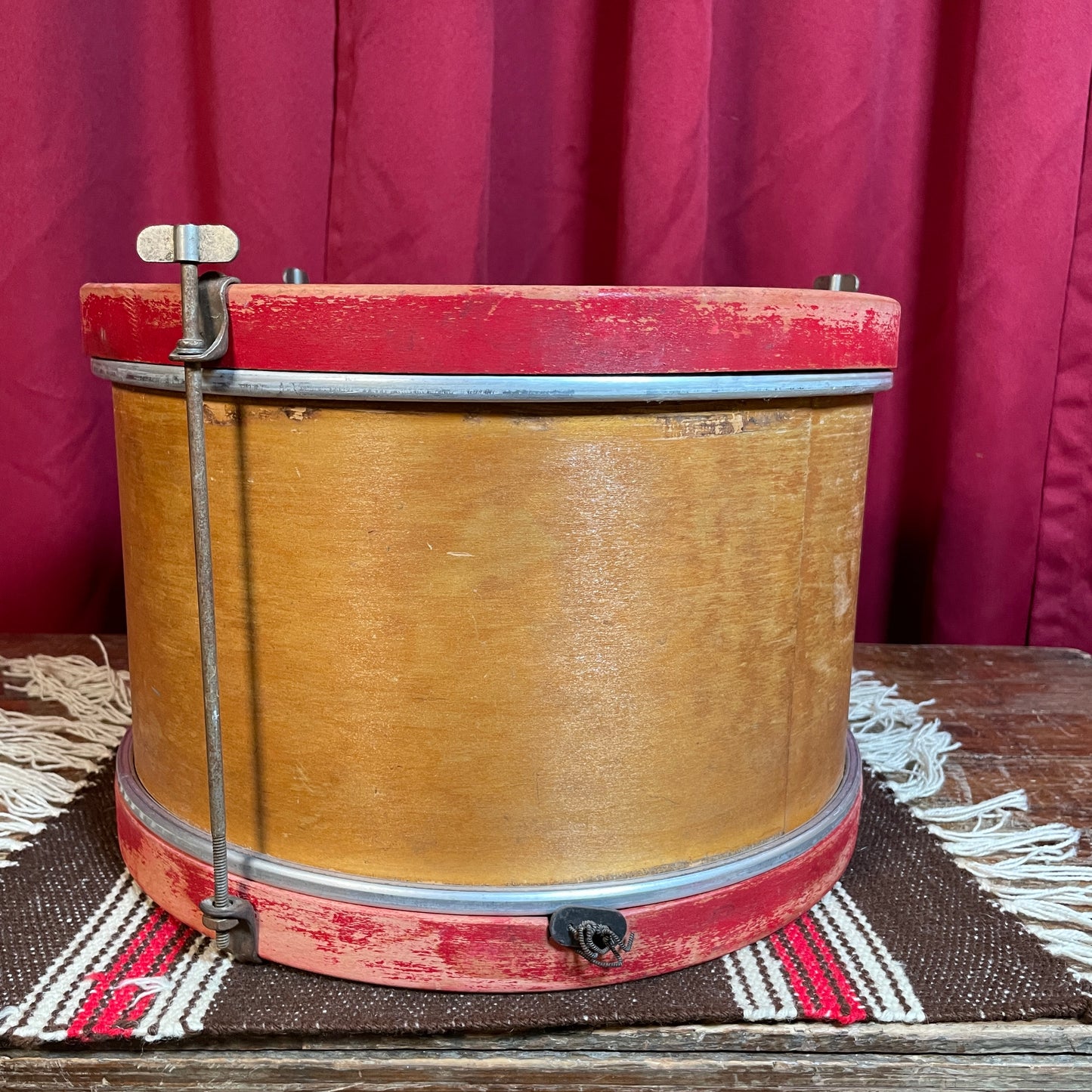 1930s Ludwig 6x12 Juvenile Parade Drum No. 4316 Marching Snare