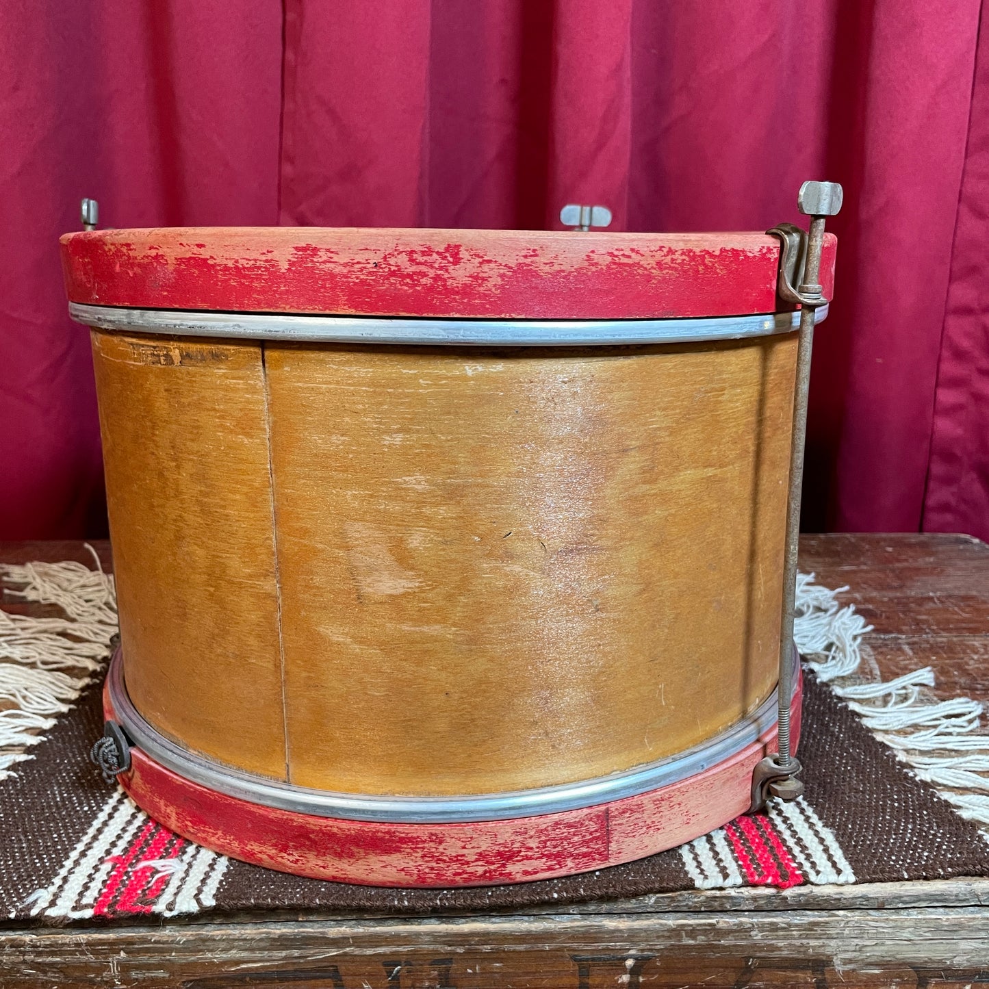 1930s Ludwig 6x12 Juvenile Parade Drum No. 4316 Marching Snare