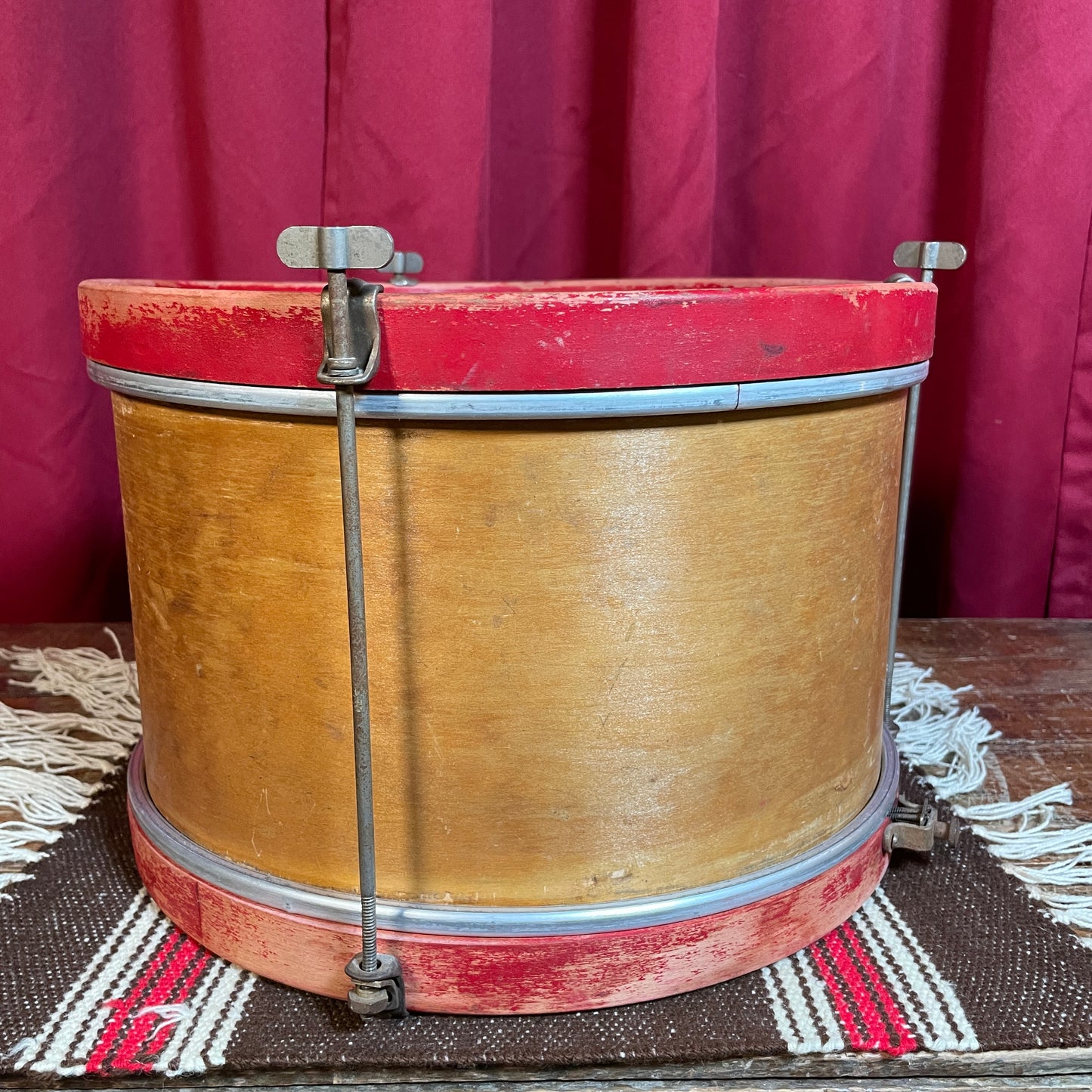 1930s Ludwig 6x12 Juvenile Parade Drum No. 4316 Marching Snare